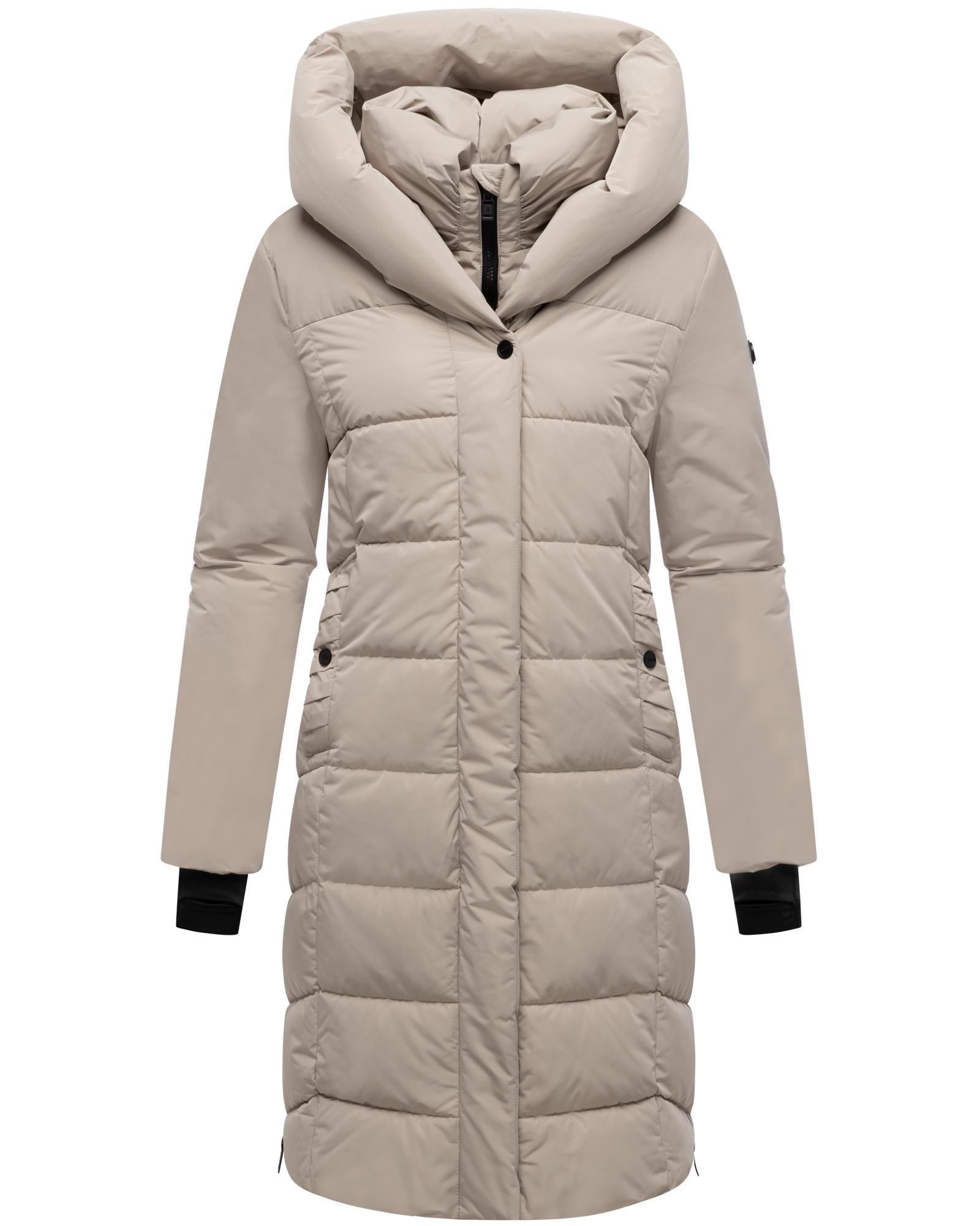 Navahoo Steppmantel "Laubzauber 14", gesteppter Damen Wintermantel mit abne günstig online kaufen
