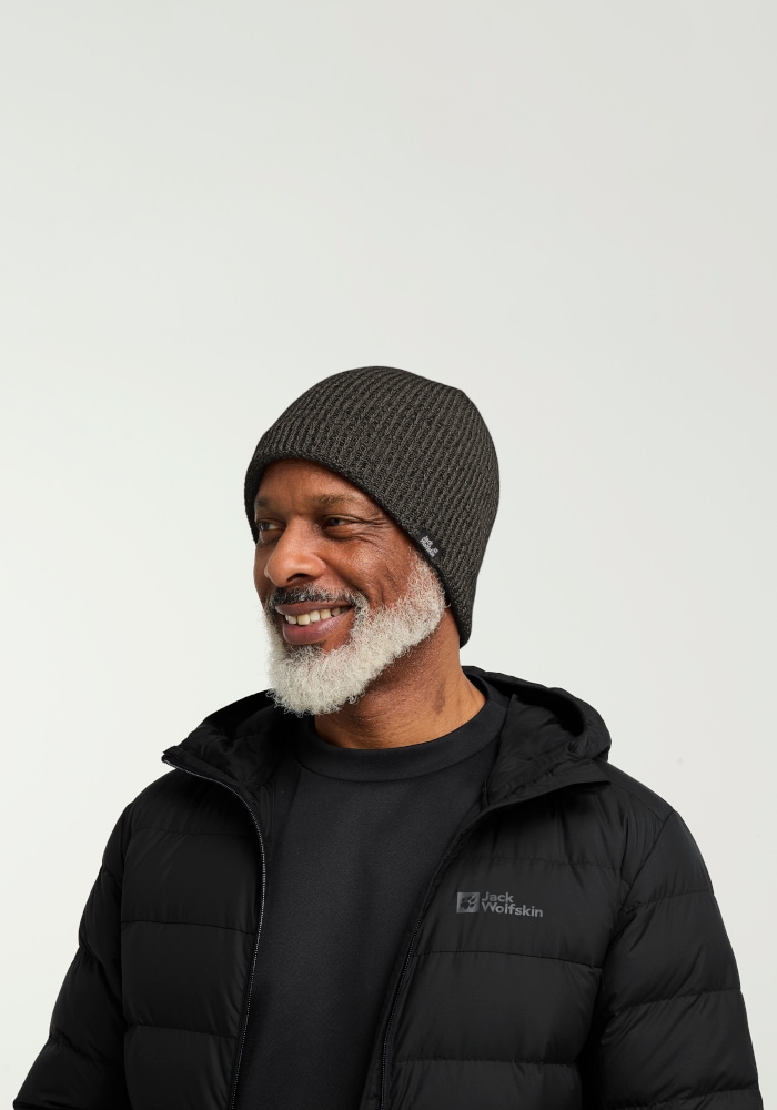 Jack Wolfskin Beanie »FELDBERG BEANIE« Beanie, winddicht, wärmend