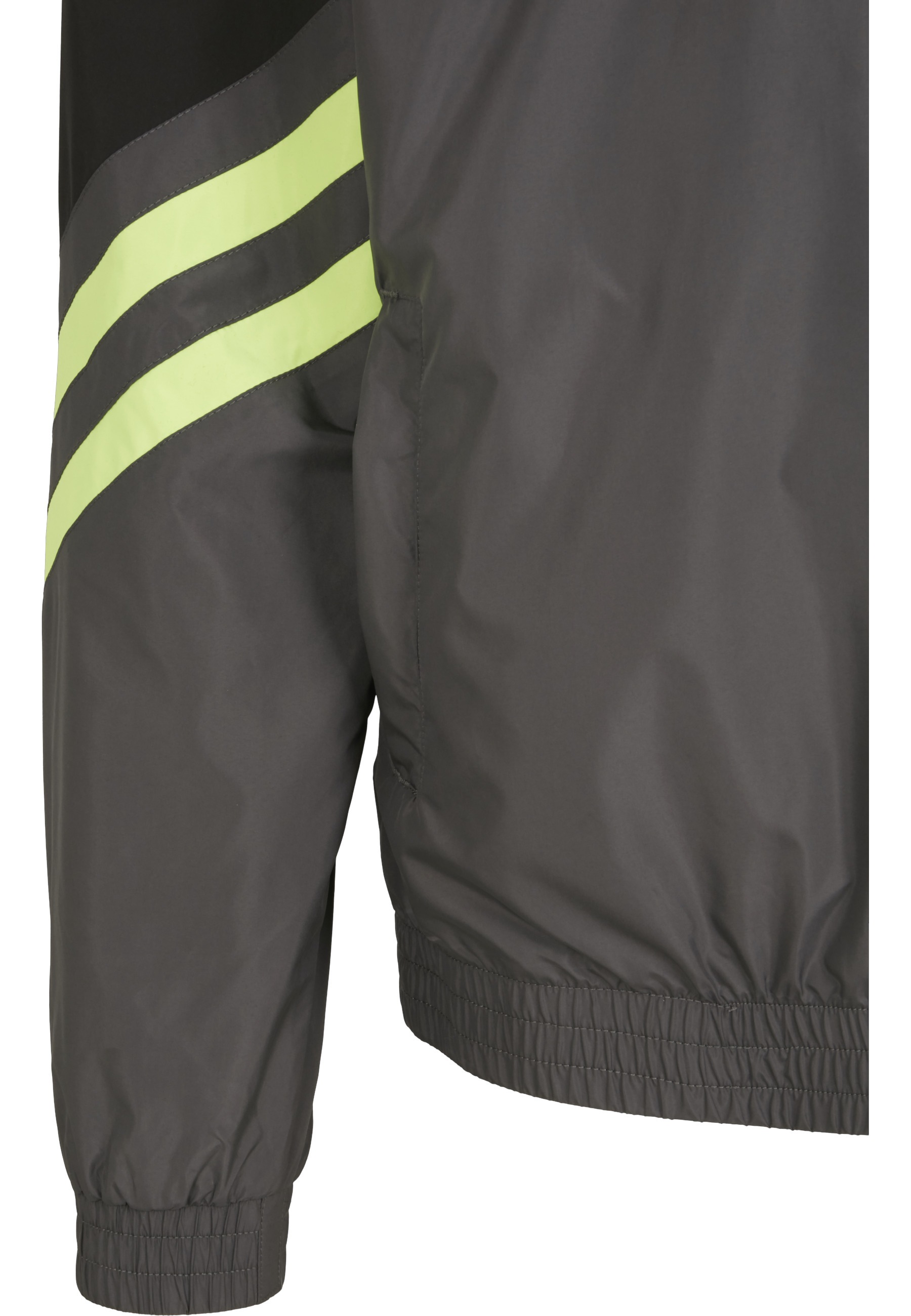 URBAN CLASSICS Trainingsjacke »Urban Classics Herren Block Sport Track Jacket« 1 Stk. tlg. ohne Kapuze