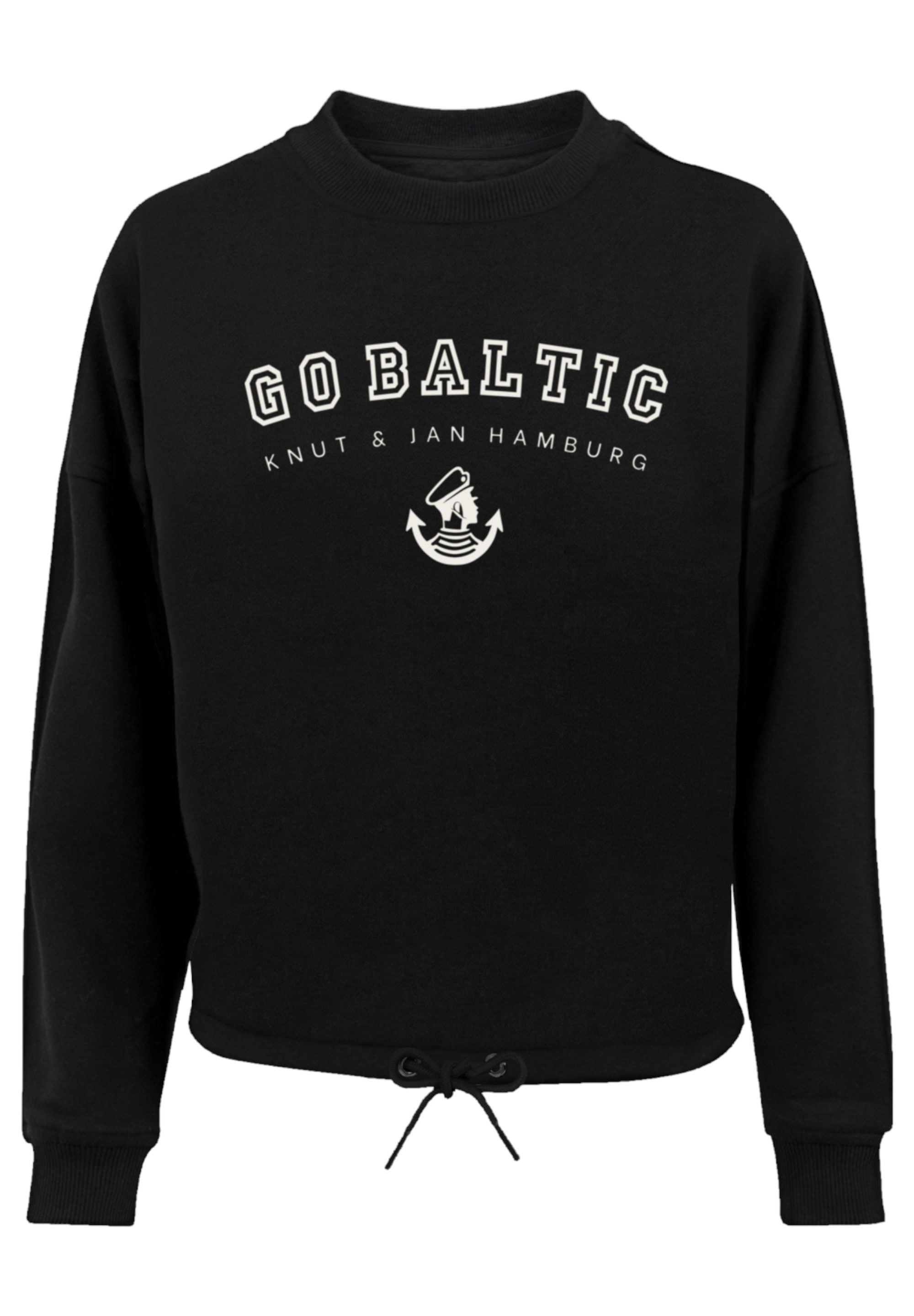 F4NT4STIC Sweatshirt "Go Baltic Knut & Jan Hamburg", Print günstig online kaufen