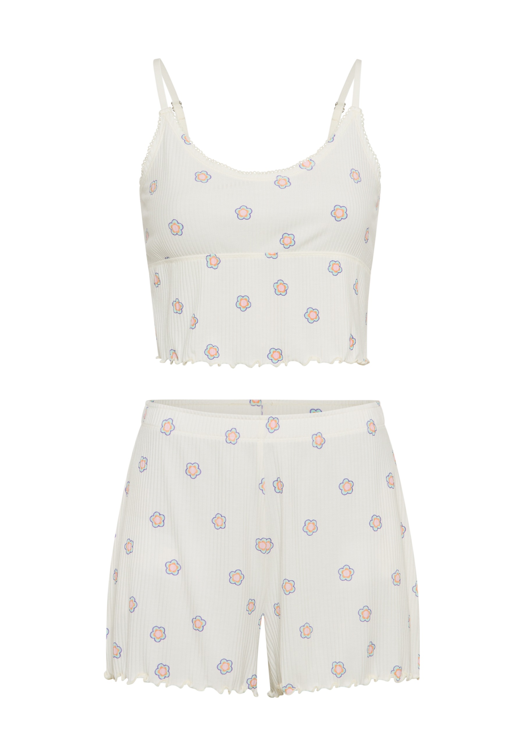 LSCN by LASCANA Shorty Set, 2 tlg. All-over Druck