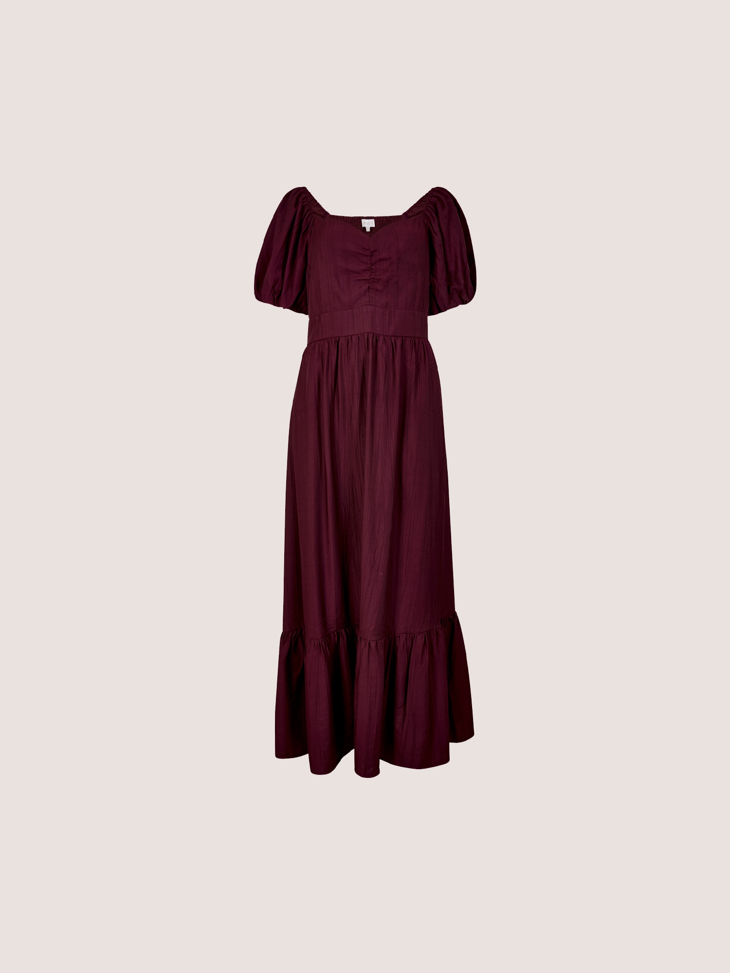 Apricot Maxikleid »Smokkleid in langer Länge« in Schimmeroptik