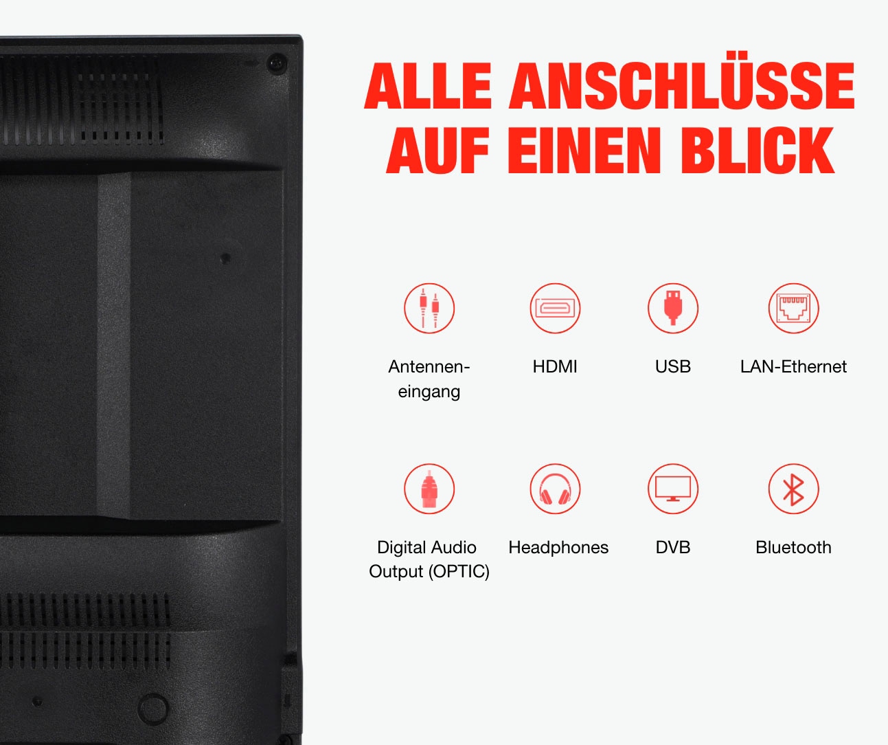 Telefunken LED-Fernseher »D43U975M8CWI«, 4K Ultra HD, Smart-TV