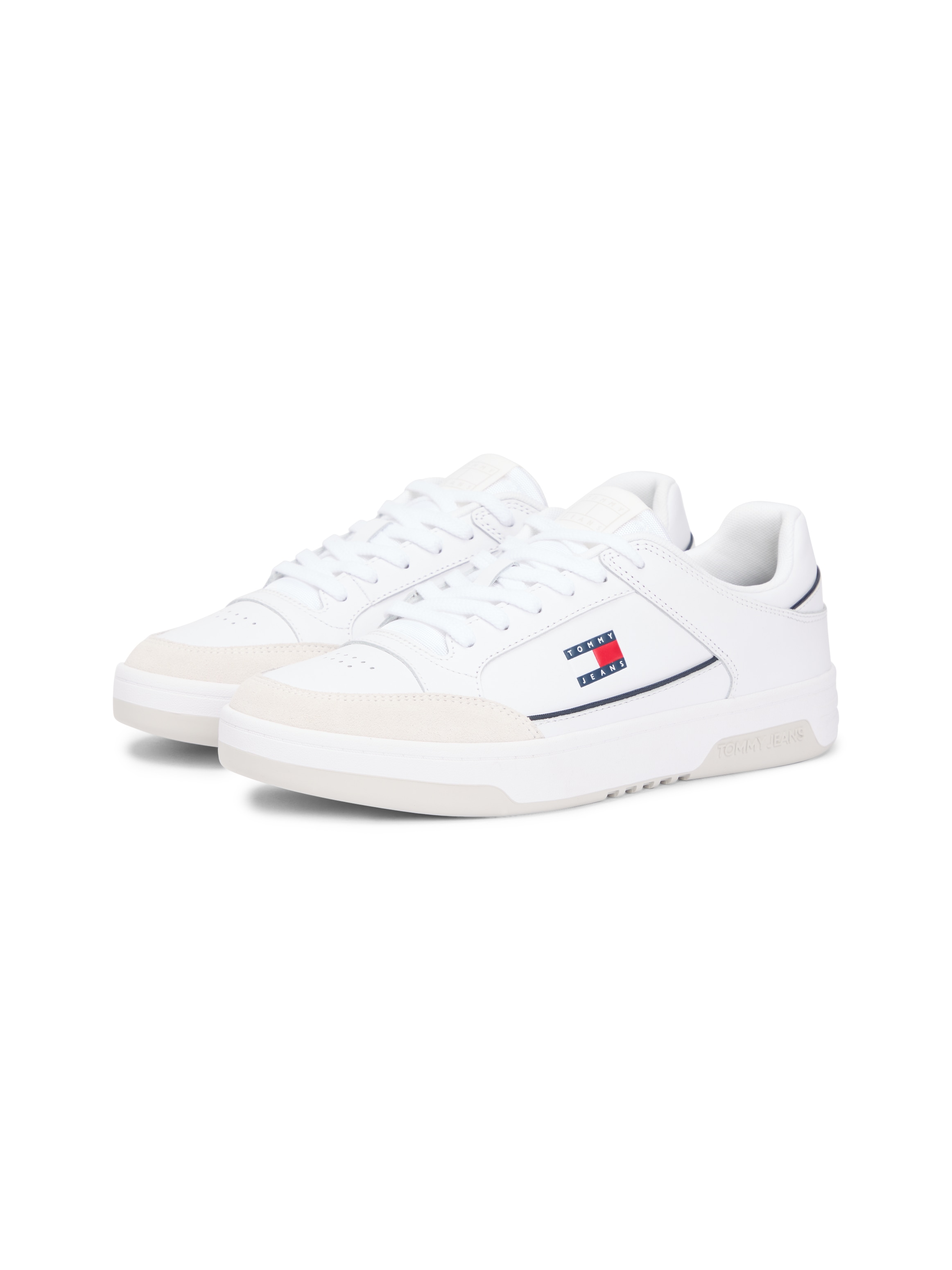 Tommy Jeans Sneaker "TJM CUPSOLE LEATHER", Freizeitschuh, Halbschuh, Schnür günstig online kaufen