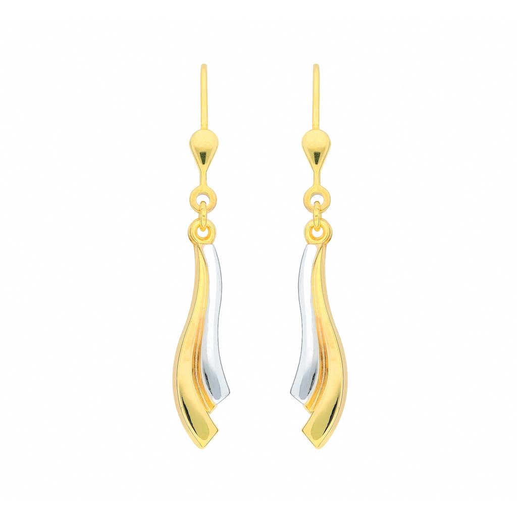 Adelia´s Paar Ohrhänger »1 Paar 333 Gold Ohrringe / Ohrhänger« 333 Gold Goldschmuck für Damen