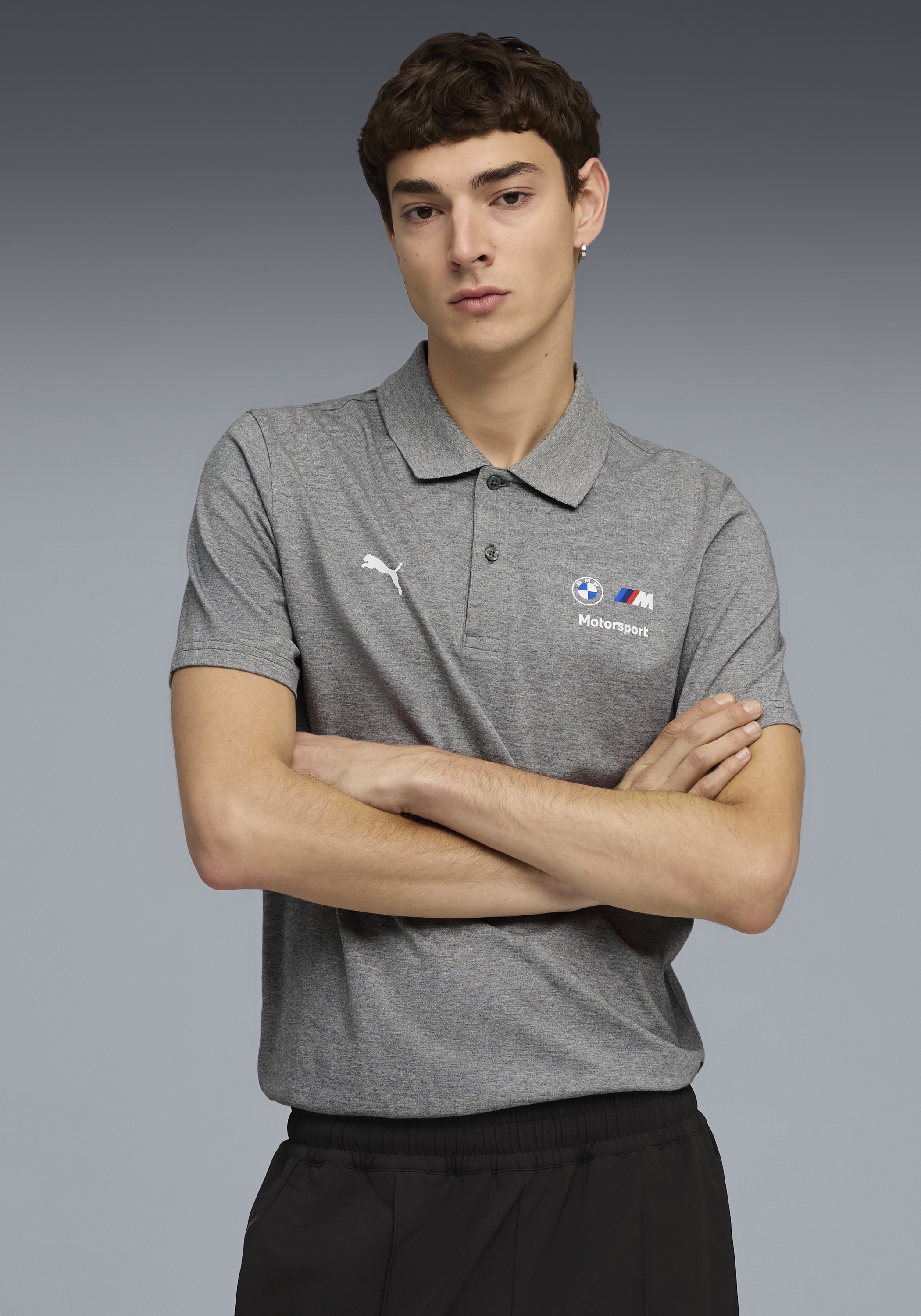 PUMA Poloshirt "BMW MMS ESS POLO" Regular Fit, sportlicher Stil, Logodruck, günstig online kaufen