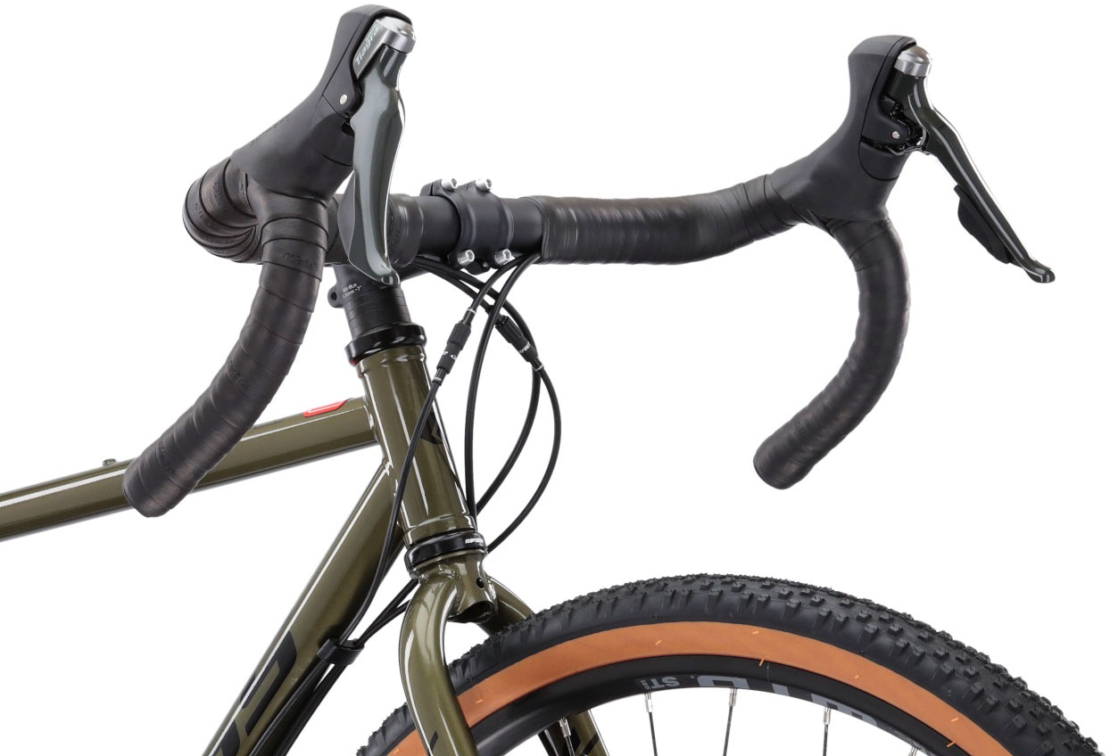 Kross Gravelbike »KROSS Gravelbike Esker 4.0 28" grün«, 20 Gang, Shimano, TIAGRA 4700 Schaltwerk, Kettenschaltung