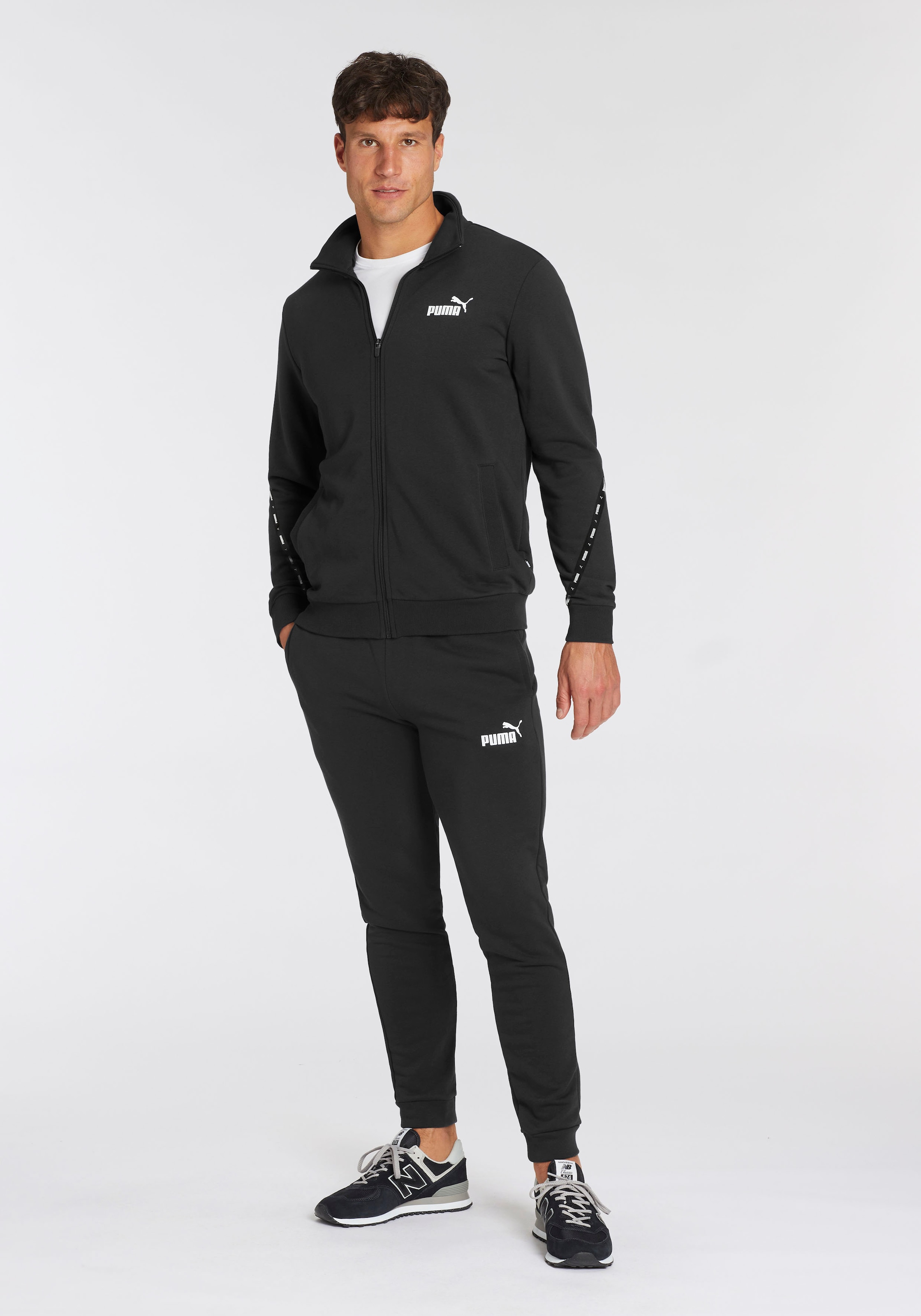 PUMA Trainingsanzug "POLY TAPE SUIT", (2 tlg.) günstig online kaufen