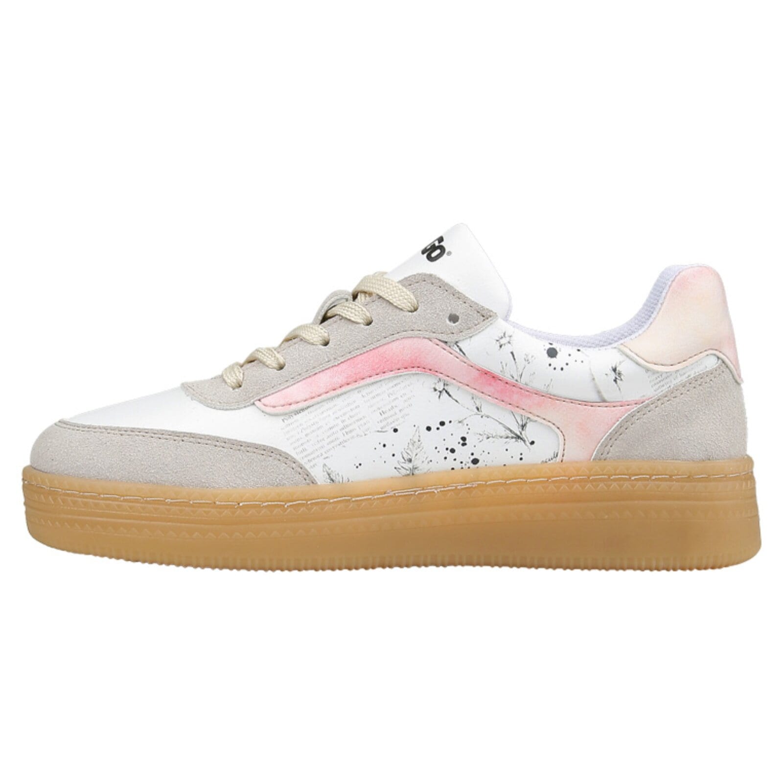 DOGO Sneaker »Monet Low-Top Sneaker Botanical Notes Damen Sneaker«  Handgefertigt
