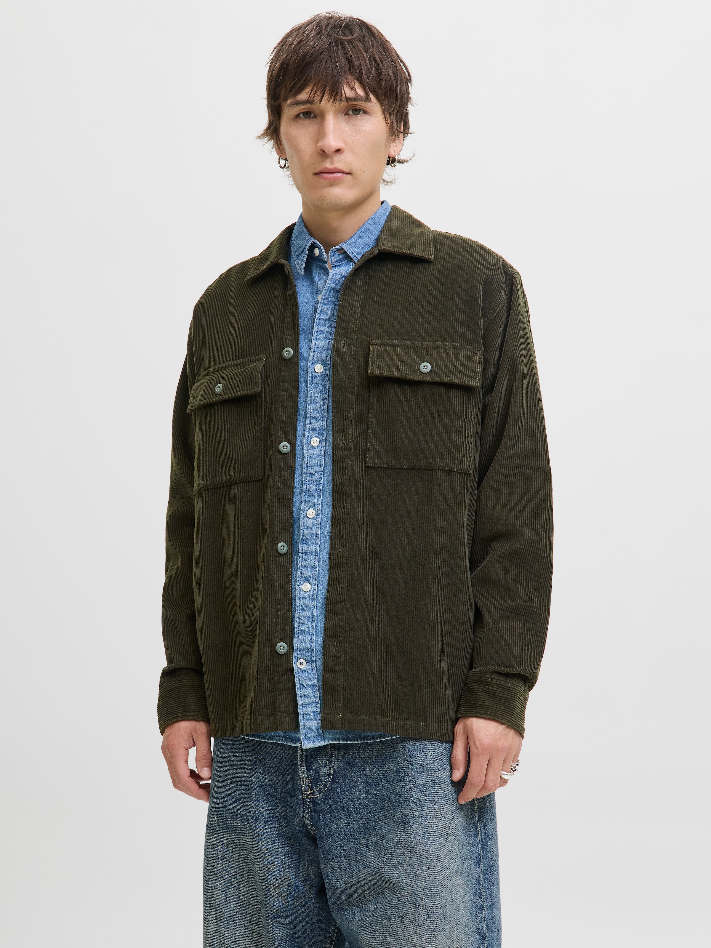 Jack & Jones Langarmhemd "JJEPERFECT CORDUROY OVERSHIRT LS SN" günstig online kaufen