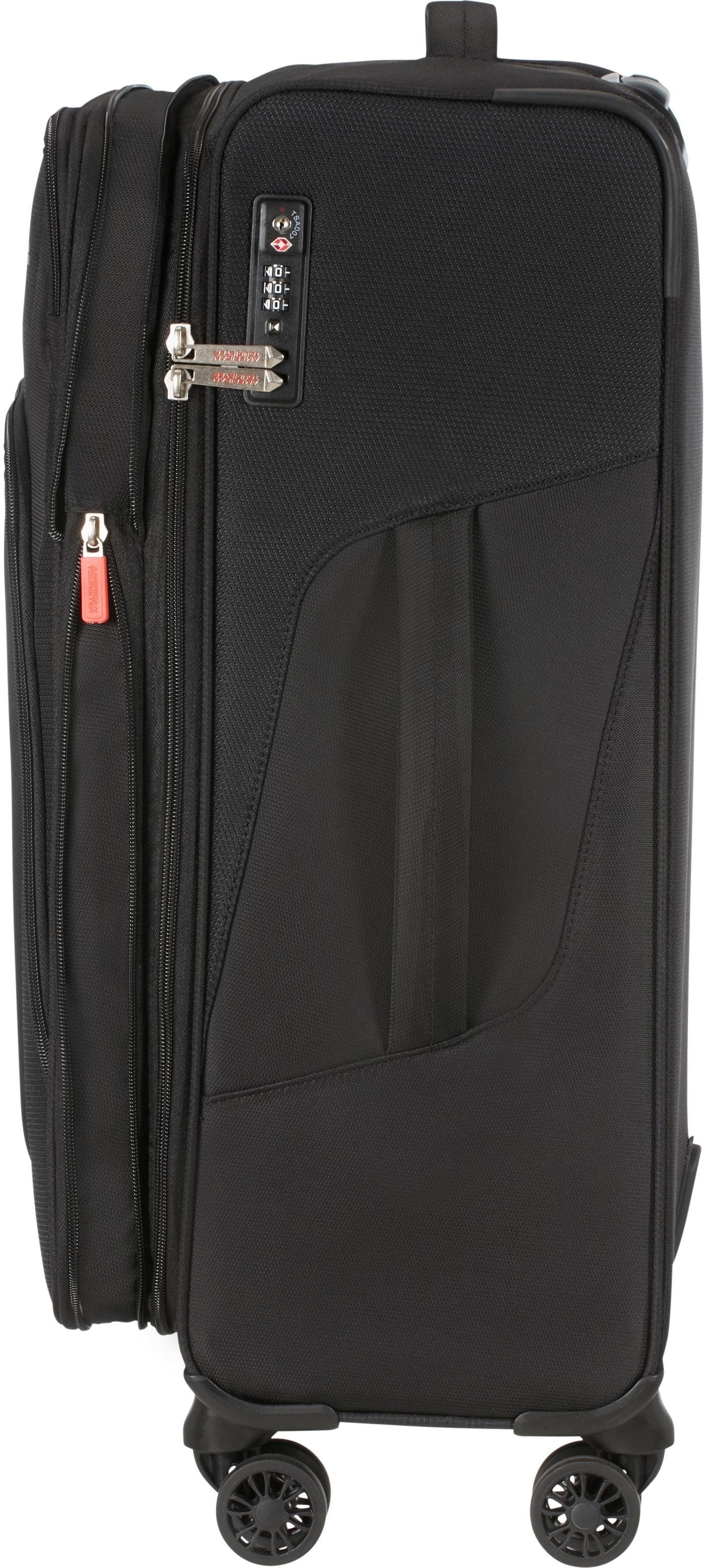 American Tourister® Weichgepäck-Trolley »SUMMERFUNK, 67 cm«, 4 Rollen, Reisekoffer Aufgabegepäck Trolley TSA-Zahlenschloss Volumenerweiterung