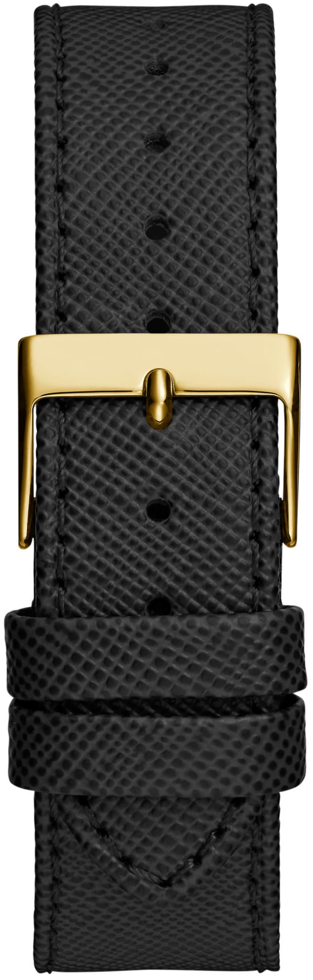 Guess Multifunktionsuhr »GLAZE«, Quarzuhr, Armbanduhr, Damenuhr, Datum, 12/24-Std.-Anzeige, analog