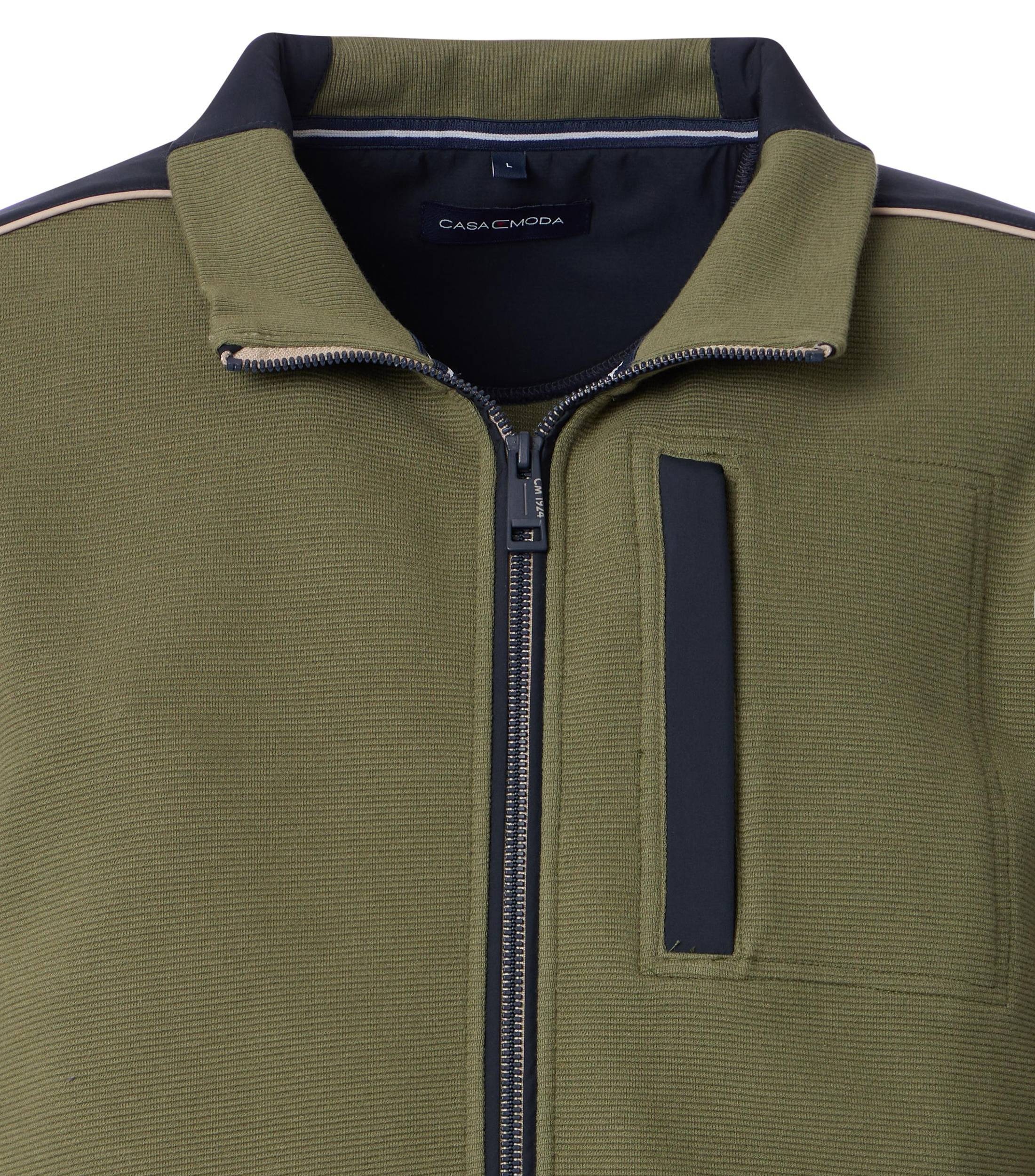 CASAMODA Sweatjacke »CASAMODA Sweatjacke uni«