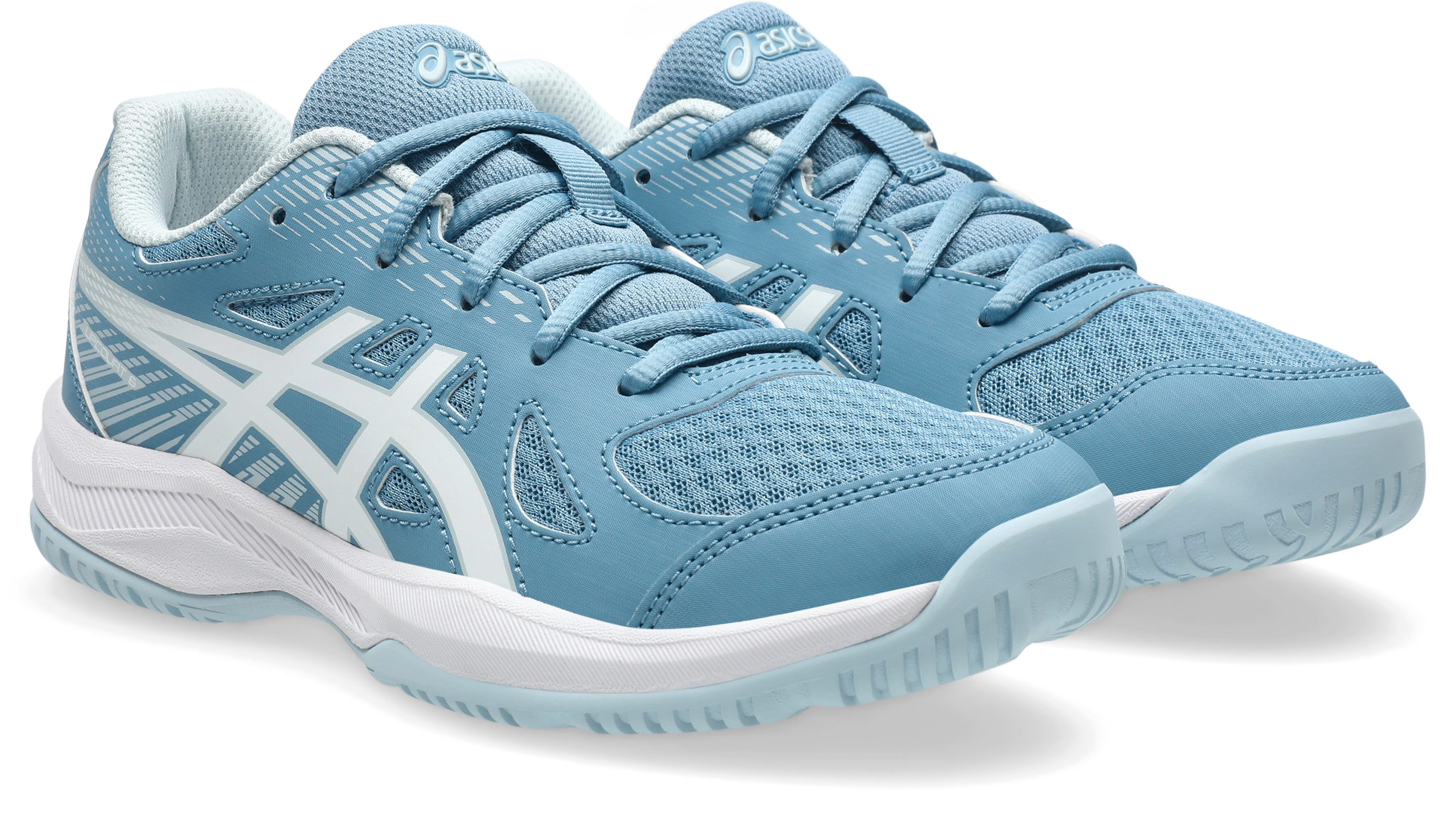 Asics Hallenschuh "UPCOURT 6 GS" geeignet für Handball&Volleyball, Indoorschuh, nicht abfärbende Sohle