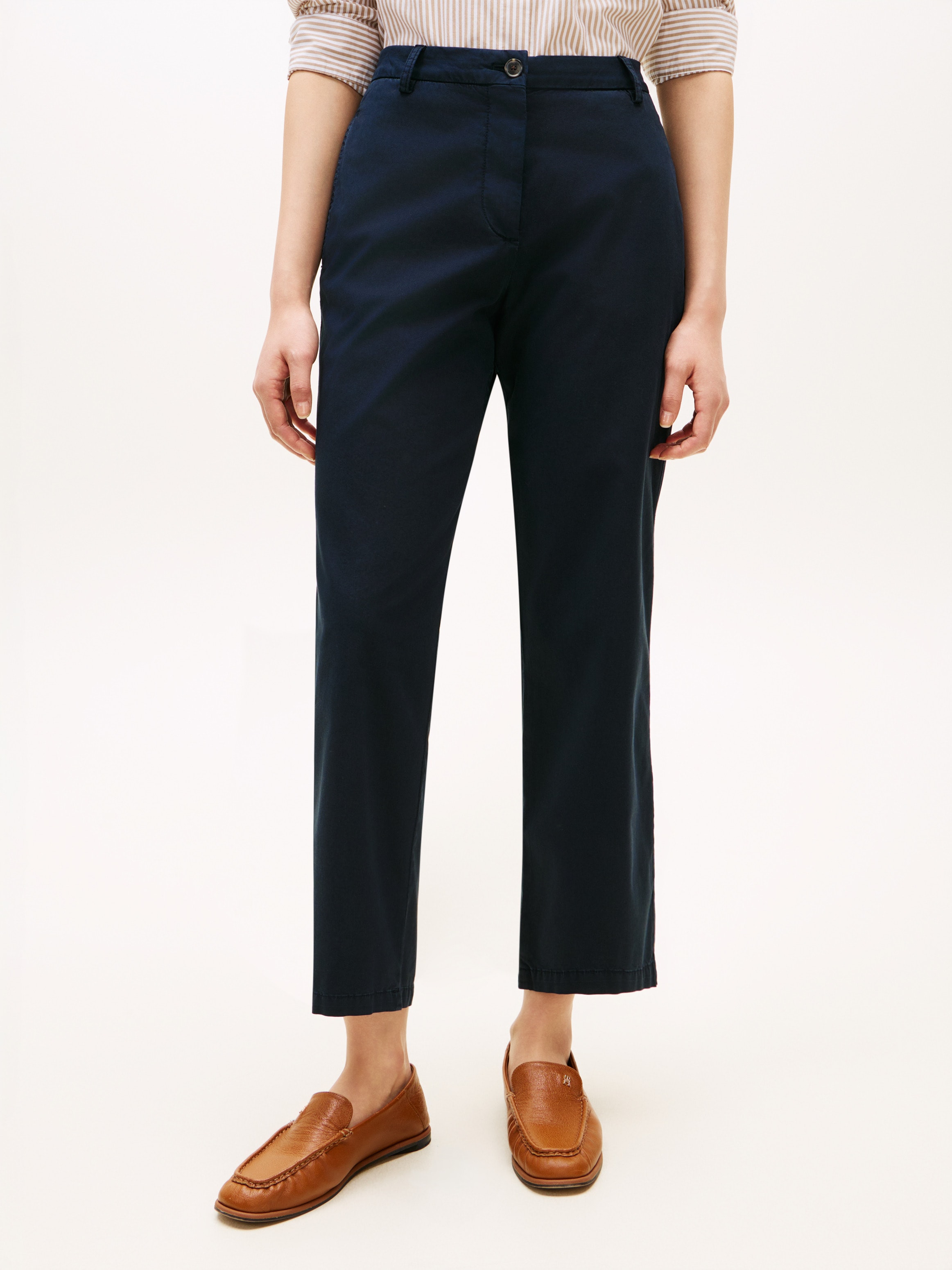 Tommy Hilfiger Chinohose "CO GMD SLIM STRAIGHT CHINO" günstig online kaufen