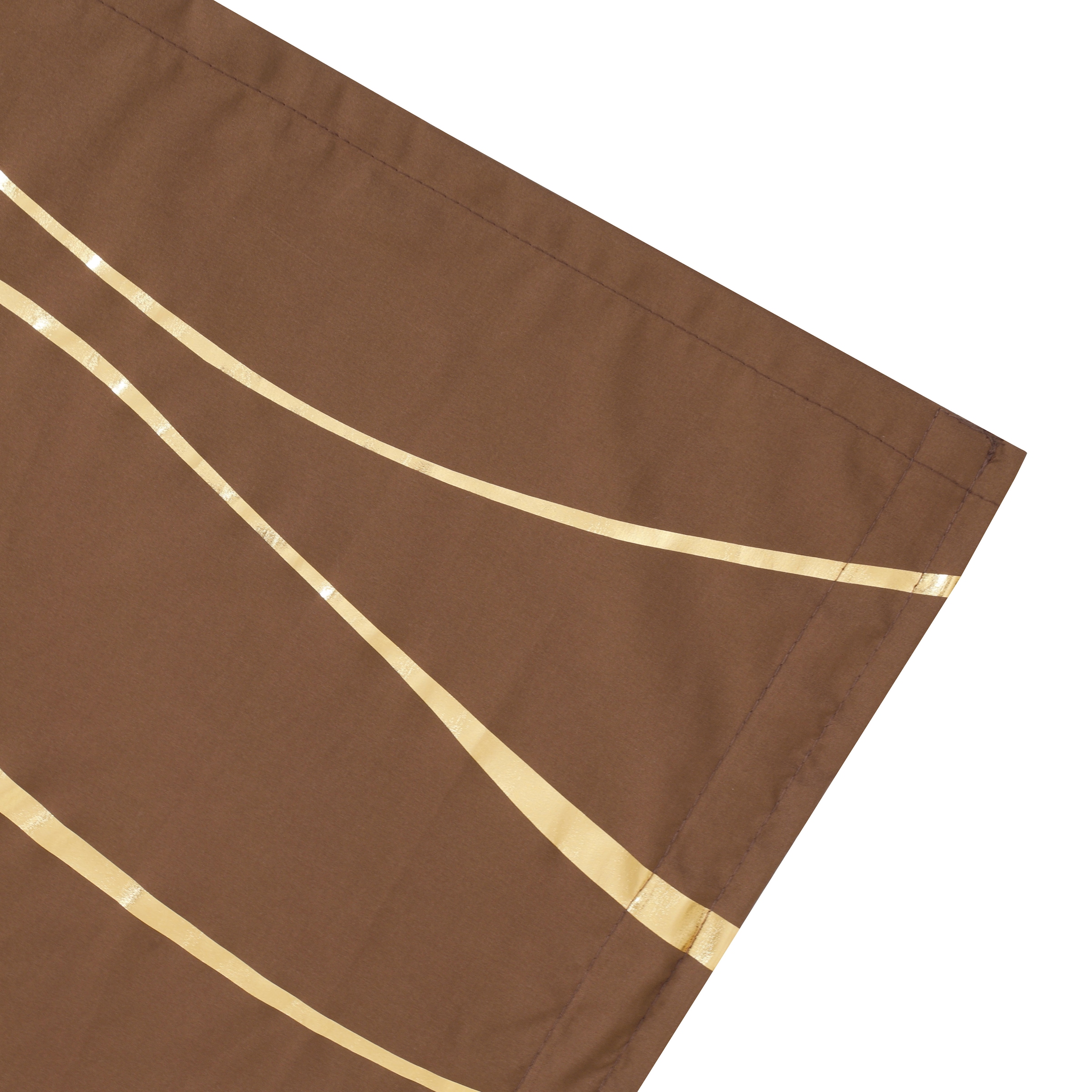 OTTO home Gardine »Quinnton« Kräuselband 2 Stk. tlg. Metallic‑Akzenten, Kräuselband, schöner Stoff, mittelleicht
