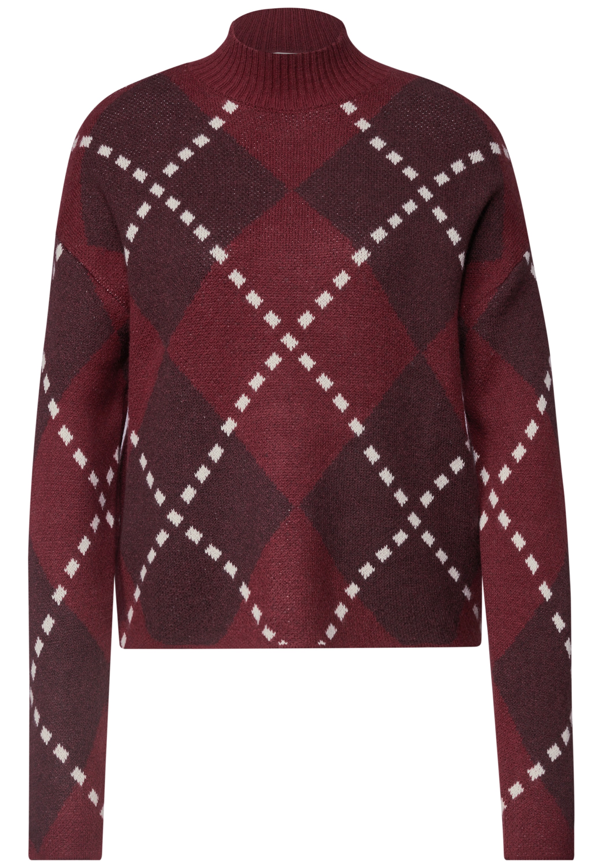 STREET ONE STUDIO Strickpullover aus softem Materialmix