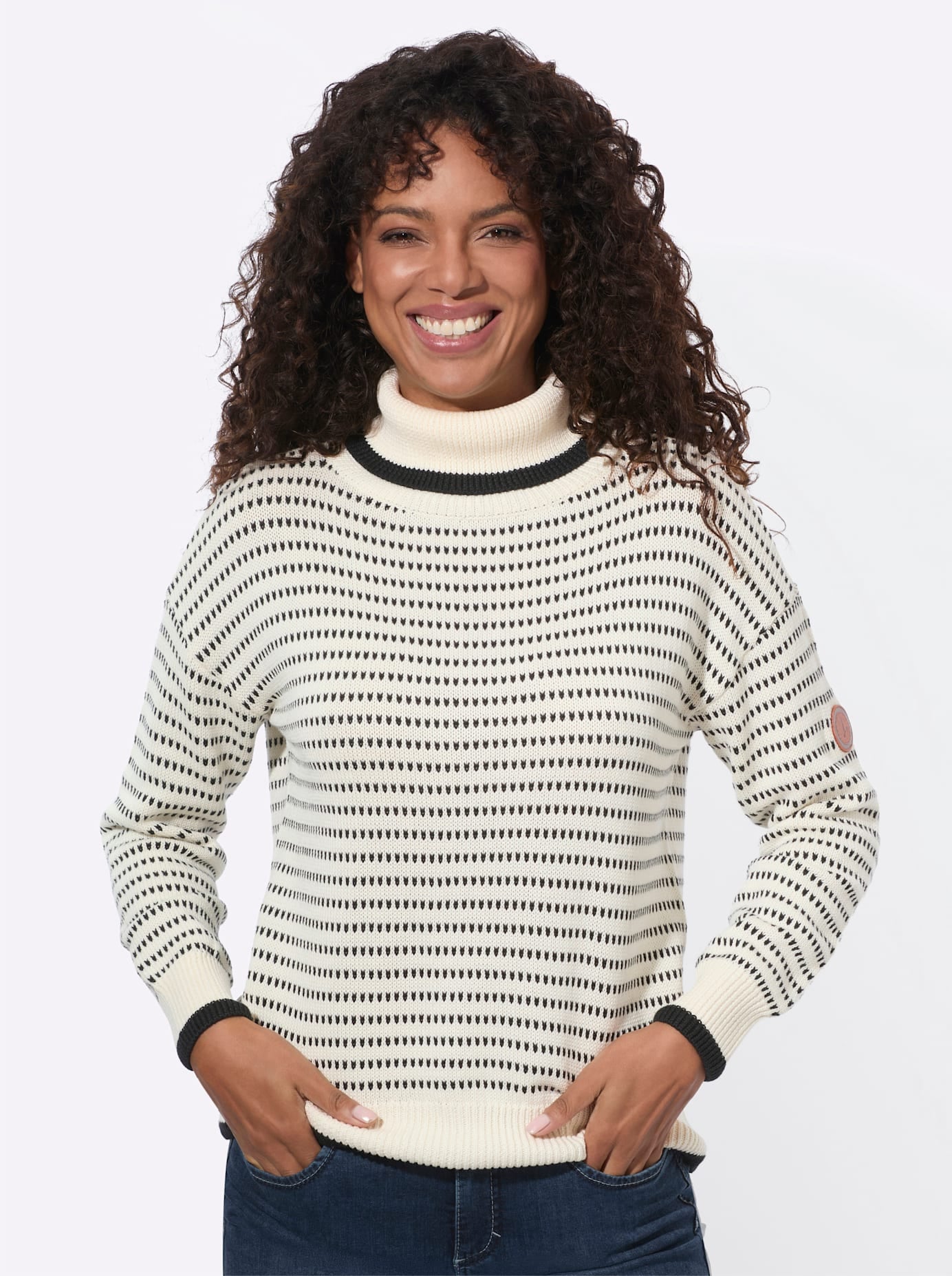 Casual Looks Rollkragenpullover "Rollkragen-Pullover"