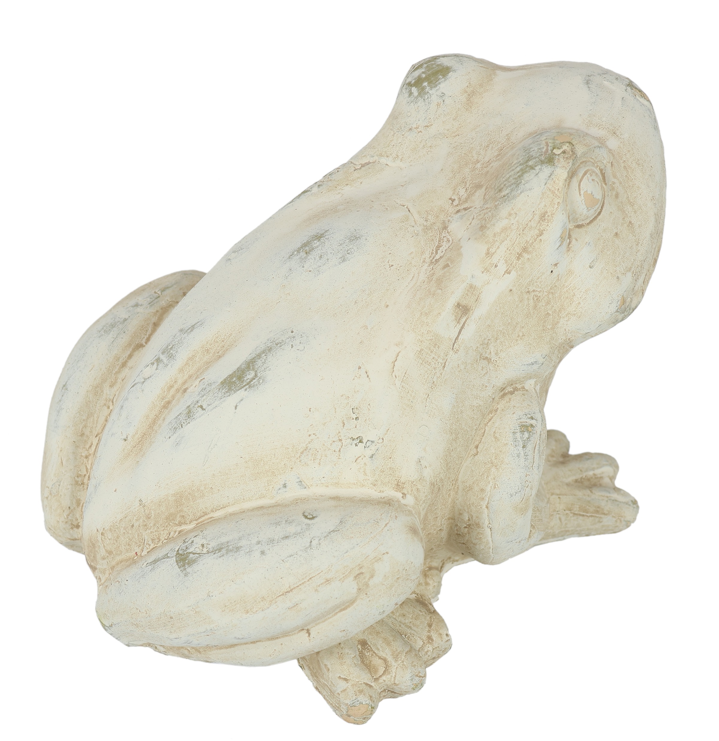I.GE.A. Dekofigur "Frosch aus Keramik", Antik-Look Gartendeko Tierfigur Dek günstig online kaufen