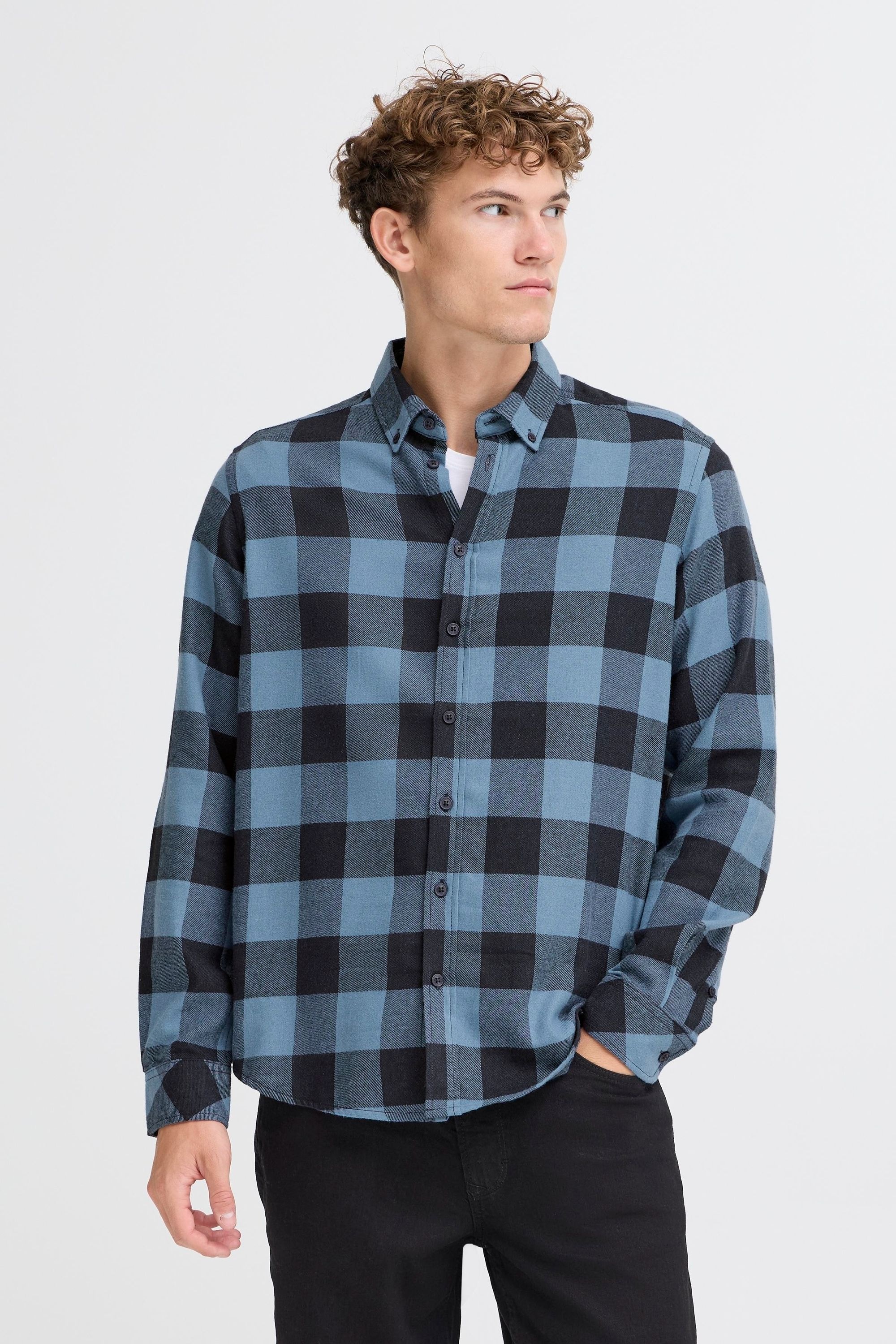 Blend Flanellhemd "BHOrma" Modernes Flanellhemd mit Knopfleiste günstig online kaufen