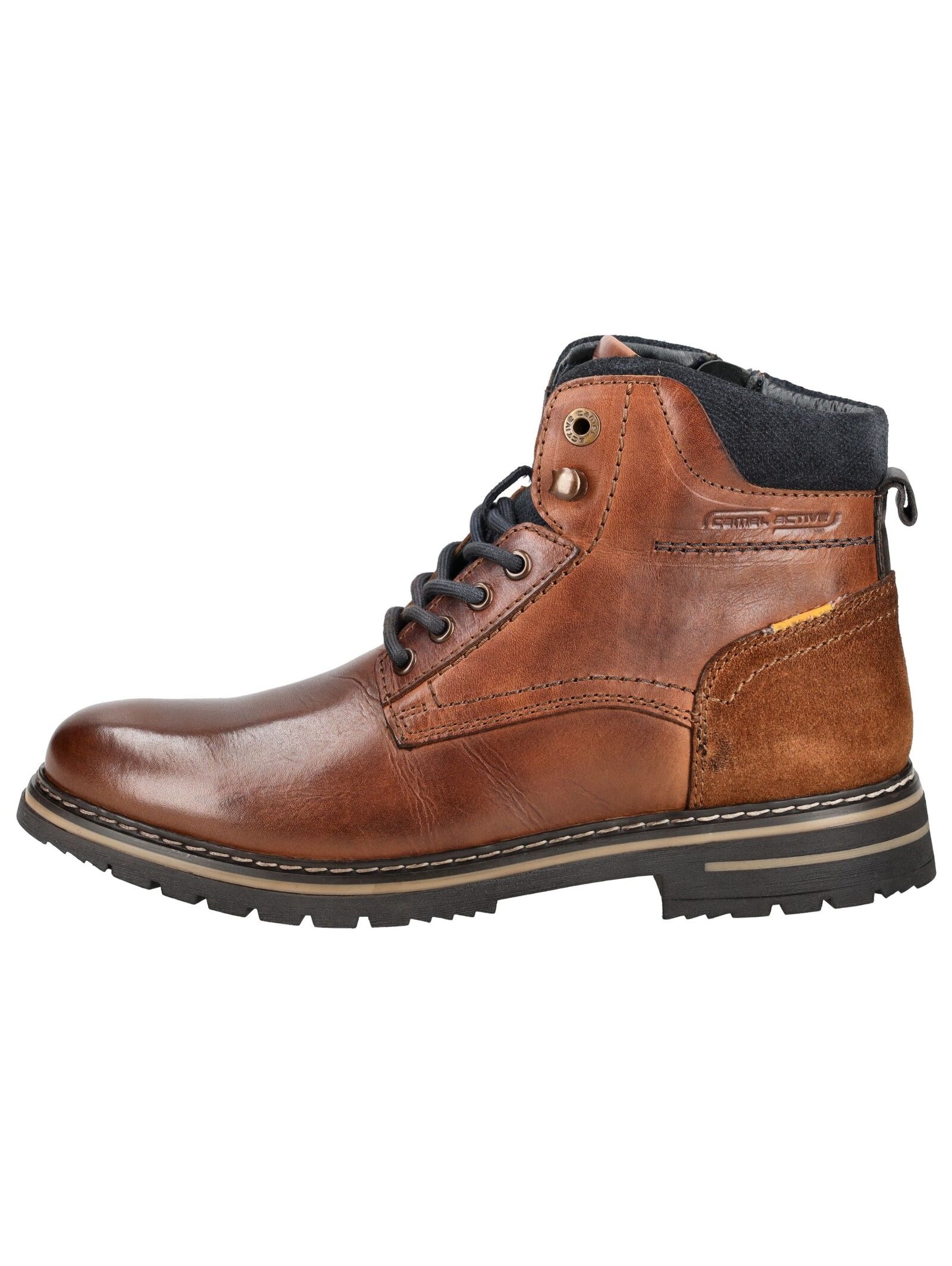camel active Schnürstiefelette »camel active Stiefelette Leder«