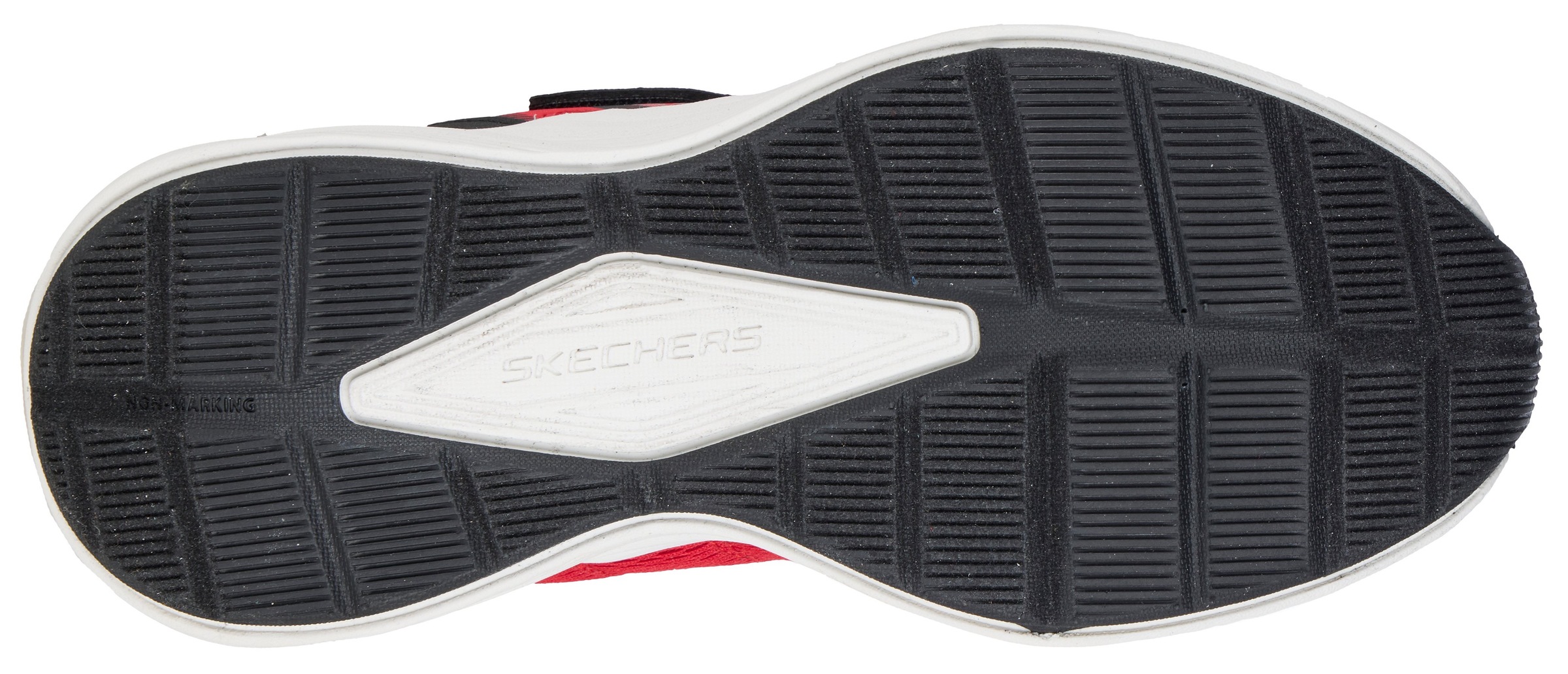 Skechers Sneaker »MICROSPEC TREAD«, Freizeitschuh mit Klettverschluss, Größenschablone zum Download