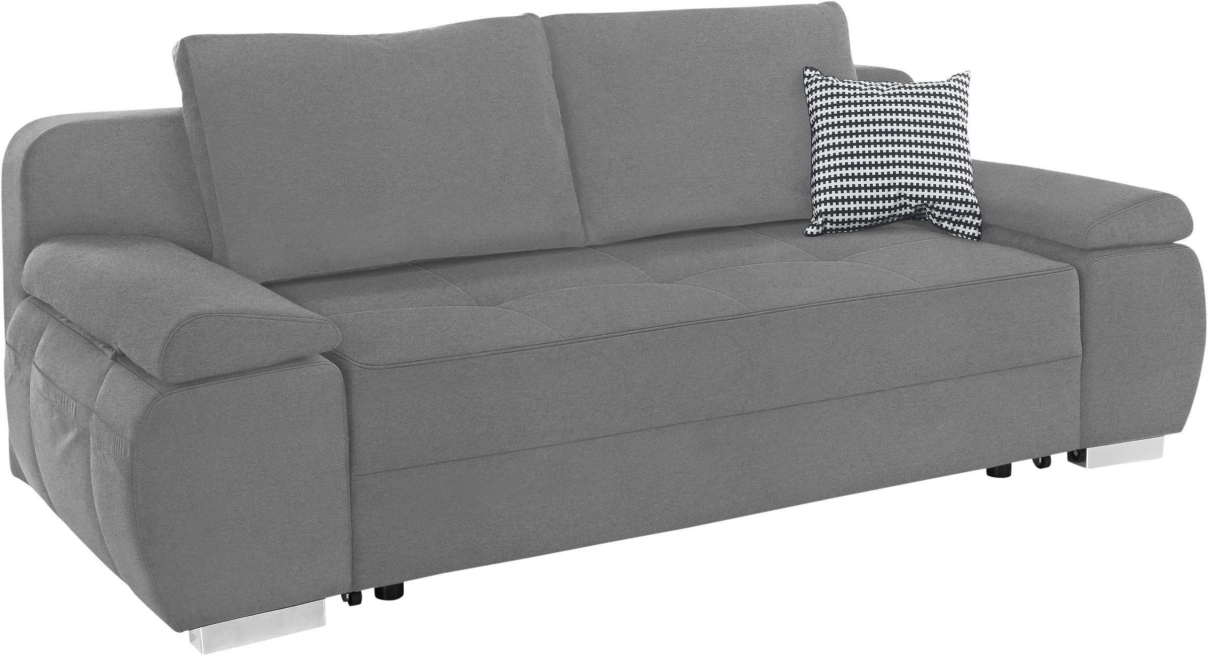 INOSIGN Schlafsofa »Pumo«, mit Boxspring-Aufbau, Bettfunktion und Bettkasten, inklusive Federkern