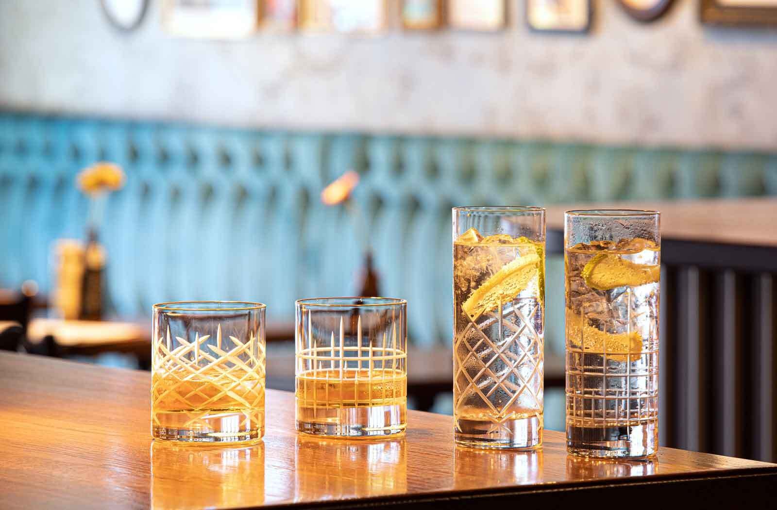 Stölzle Longdrinkglas »Longdrinkbecher New York Bar Manhattan 405 ml 6er Set transparent«