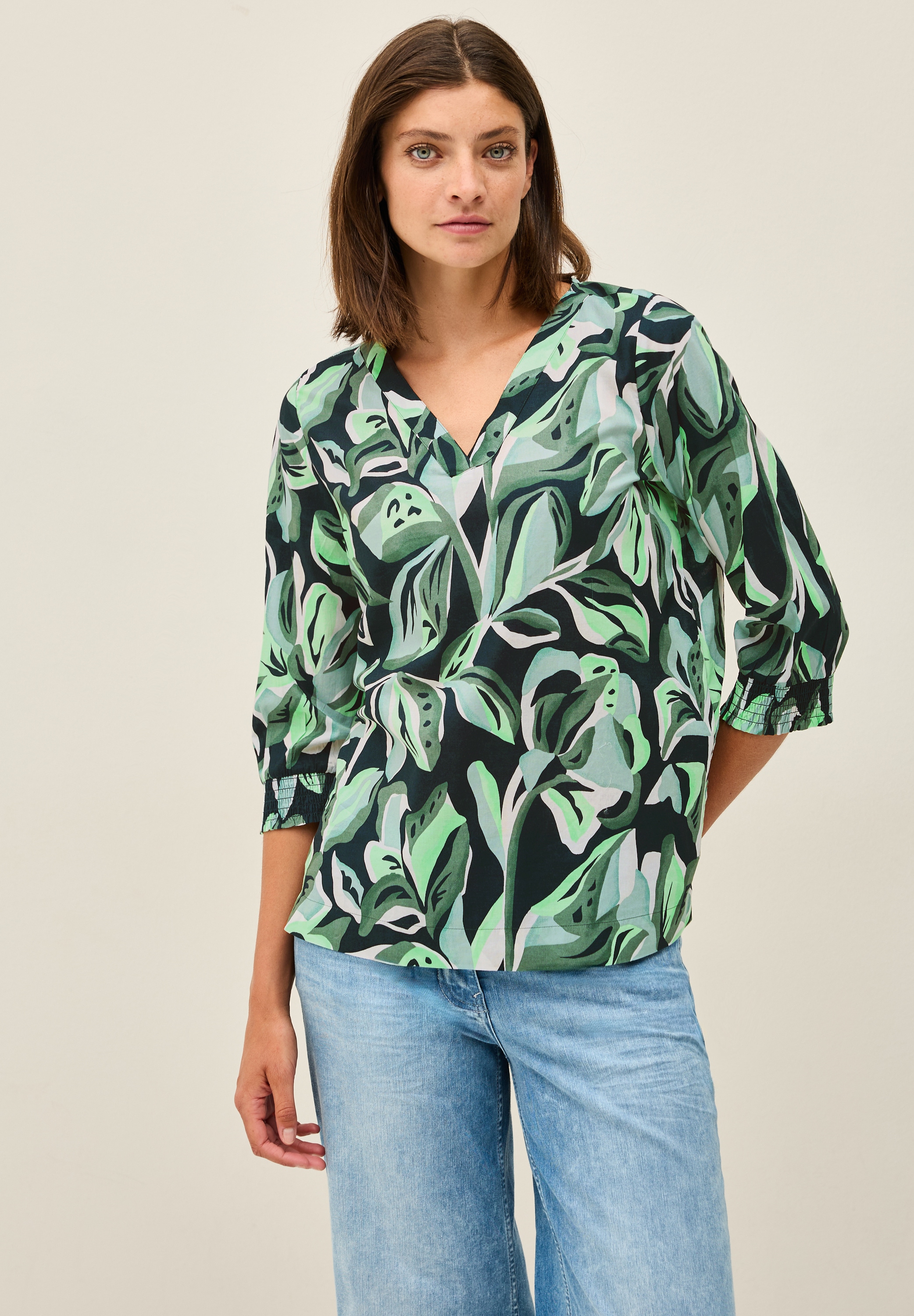 Cecil Shirtbluse, aus reiner Baumwolle günstig online kaufen