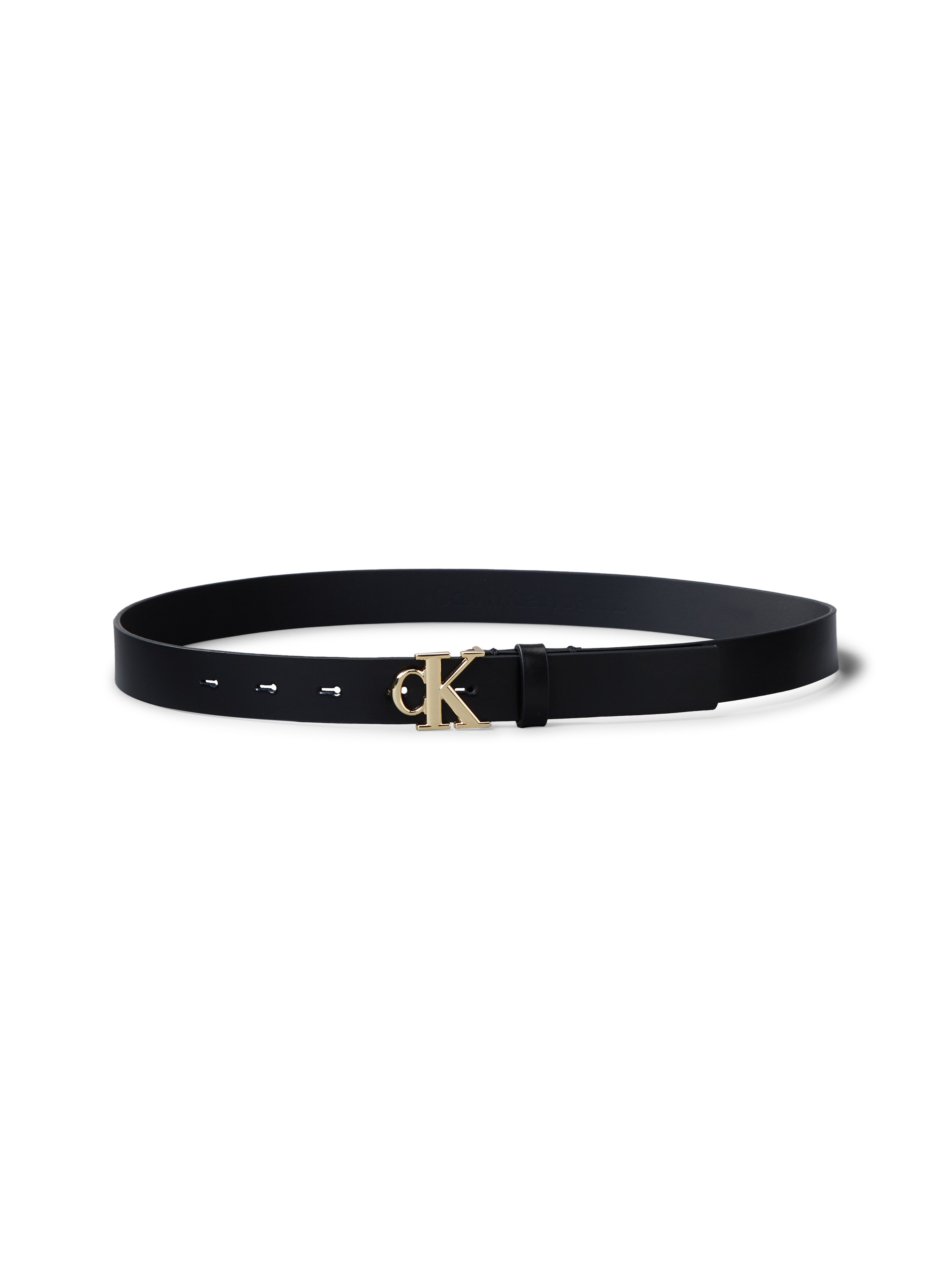 Calvin Klein Jeans Ledergürtel "Monogram Plaque Buckle 30MM" günstig online kaufen