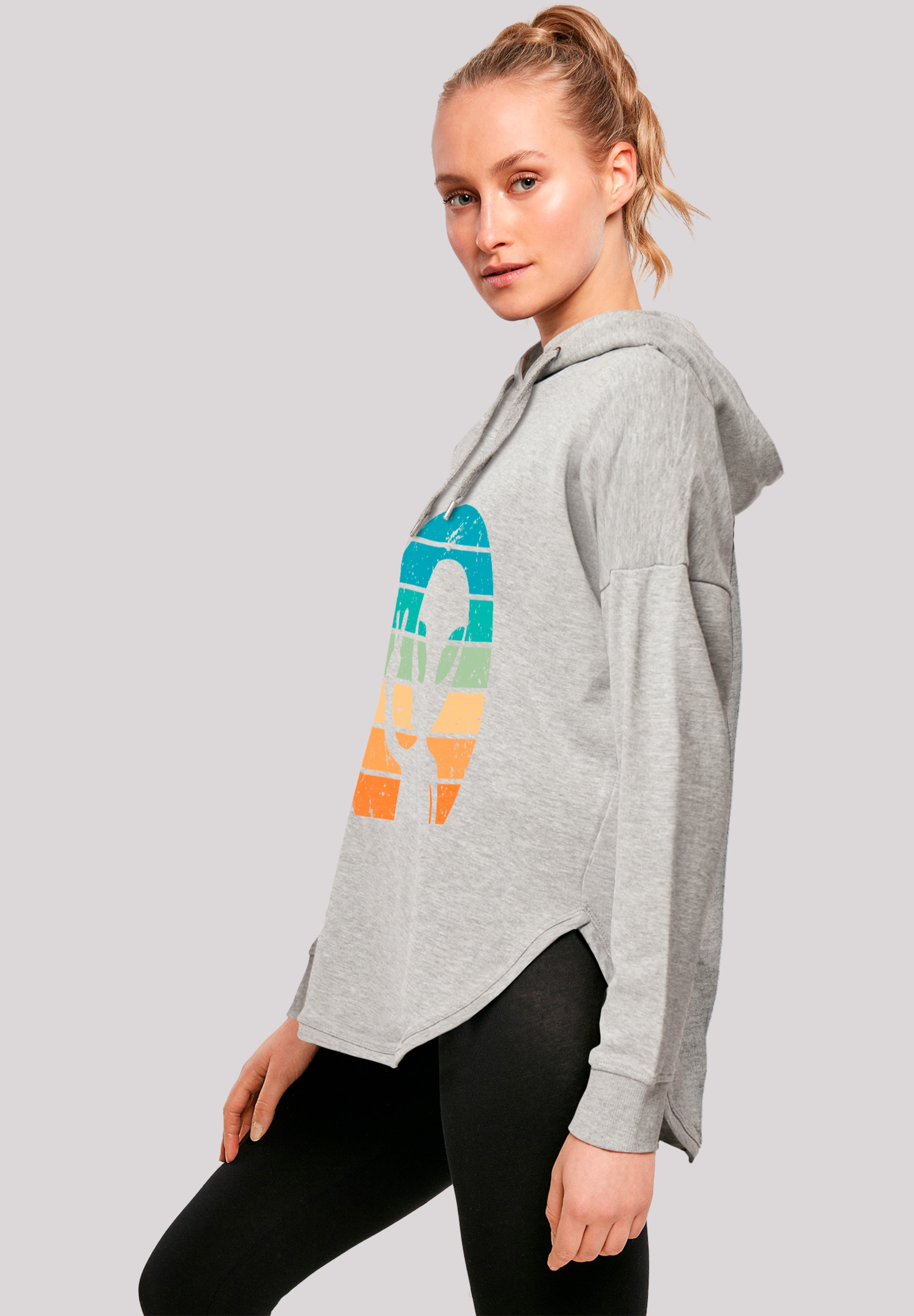 F4NT4STIC Kapuzenpullover »Alien Piece Sonnenuntergang« Premium Qualität