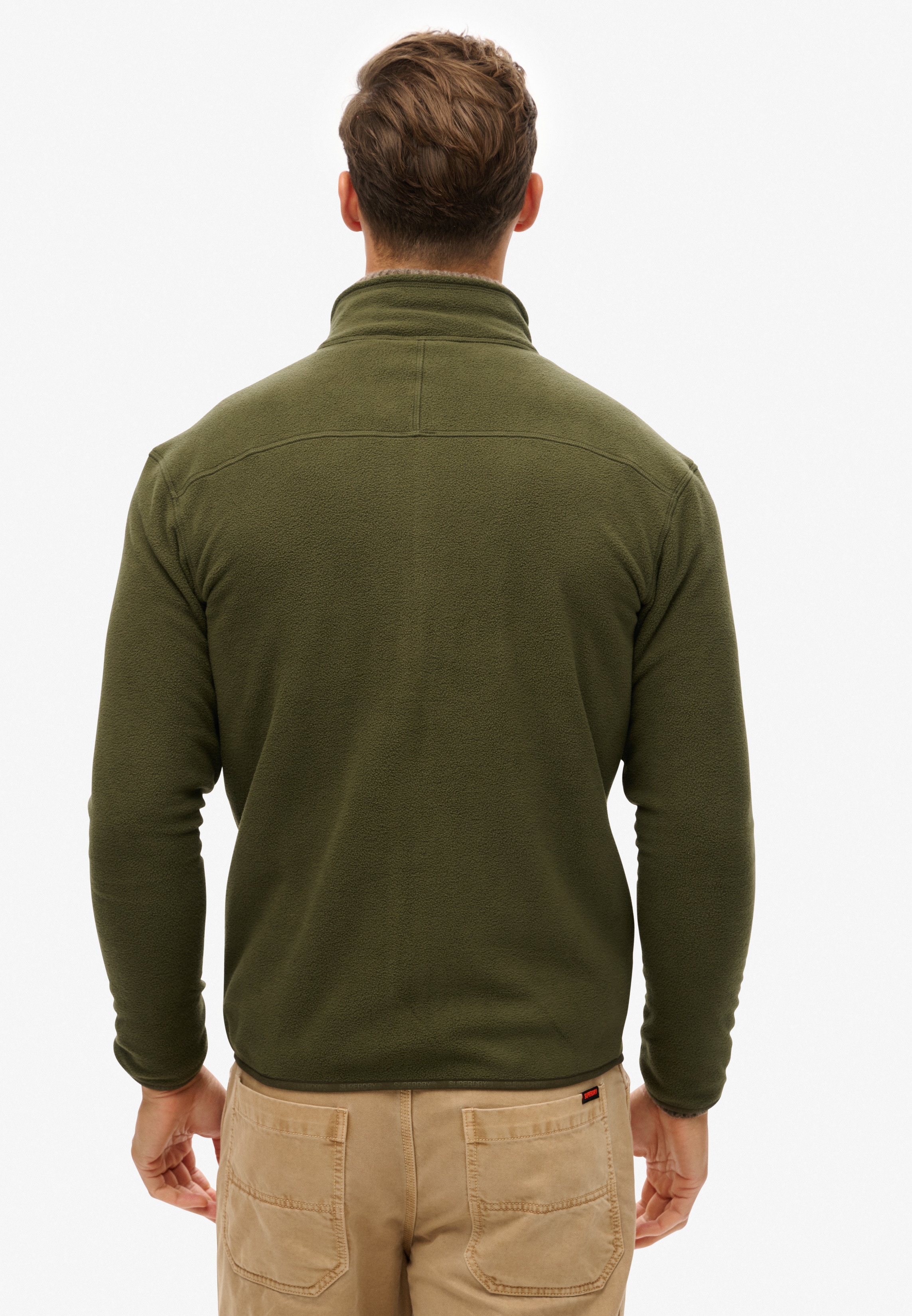 Thumbnail - Superdry Fleecejacke "POLAR FLEECE FULL ZIP" mit Kapuze