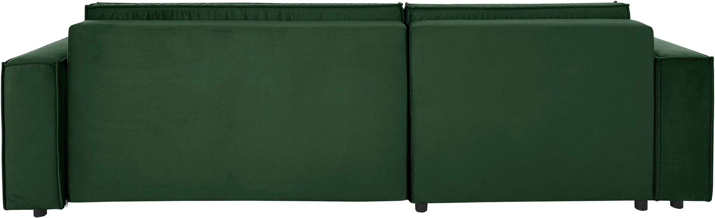 INOSIGN Ecksofa »Marva L-Form«, incl. Bettfunktion und Bettkasten, Federkern
