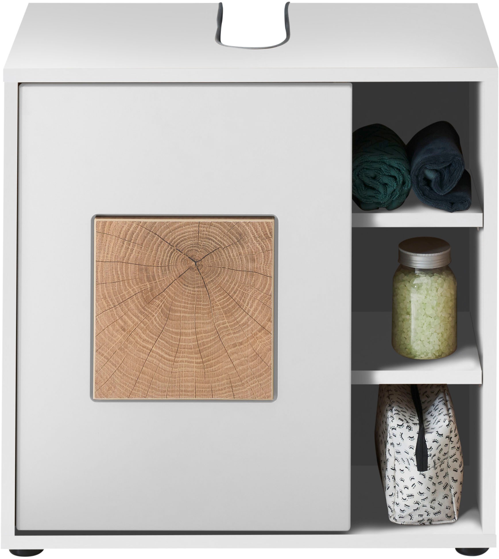 BASIC by Balculina Waschbeckenunterschrank "Este" 1 Stk. tlg. 60 cm Breite günstig online kaufen