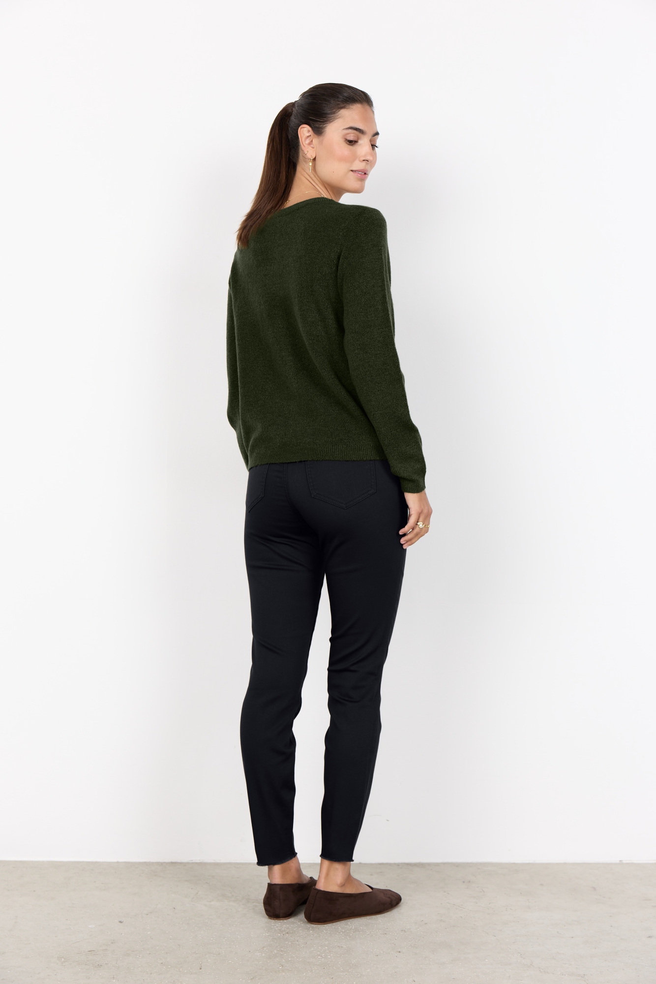 soyaconcept Strickjacke »SC-ORLEAN 2« Materialmix