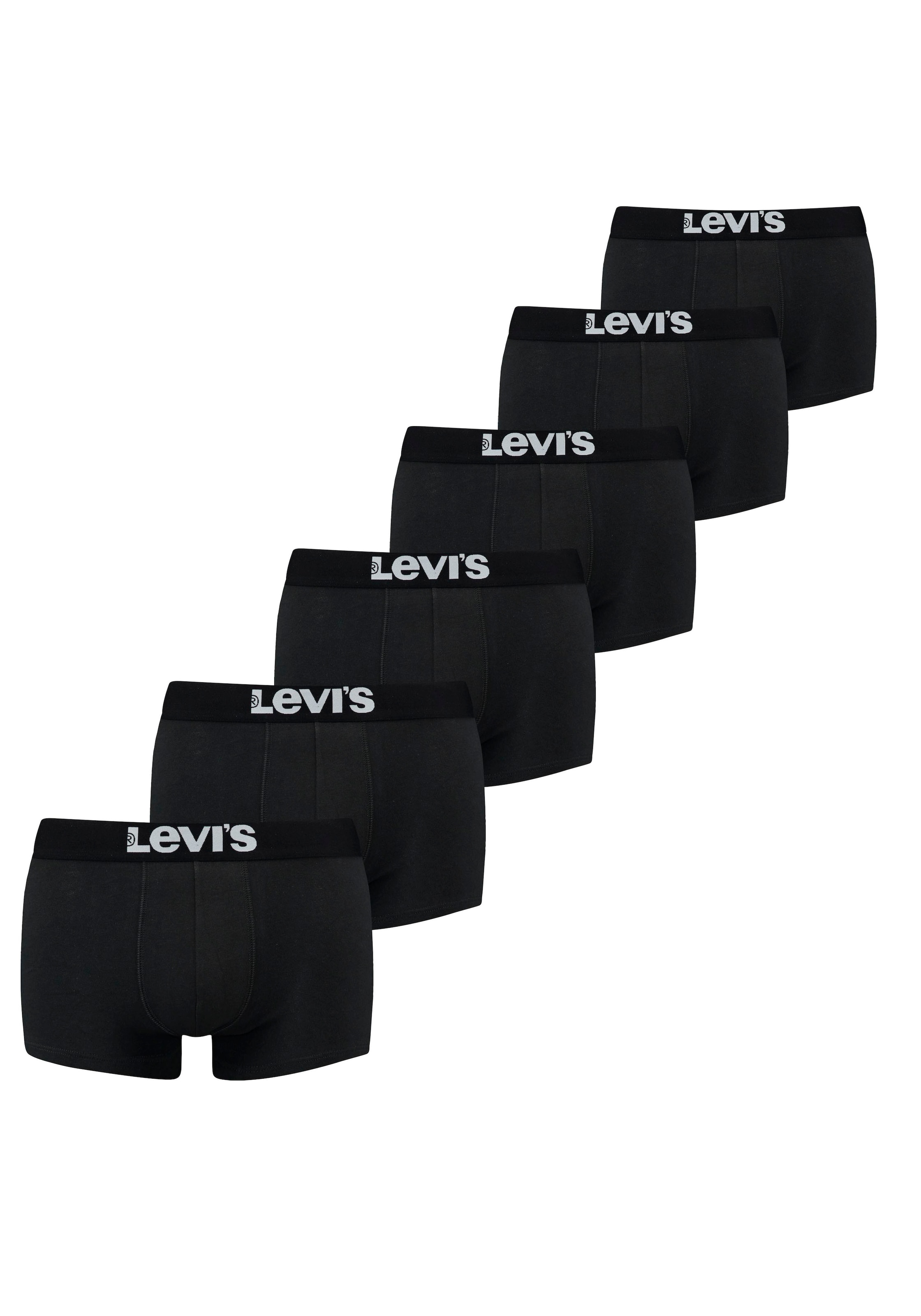 Levis Trunk, (Packung, 6er-Pack), mit breitem Logobund