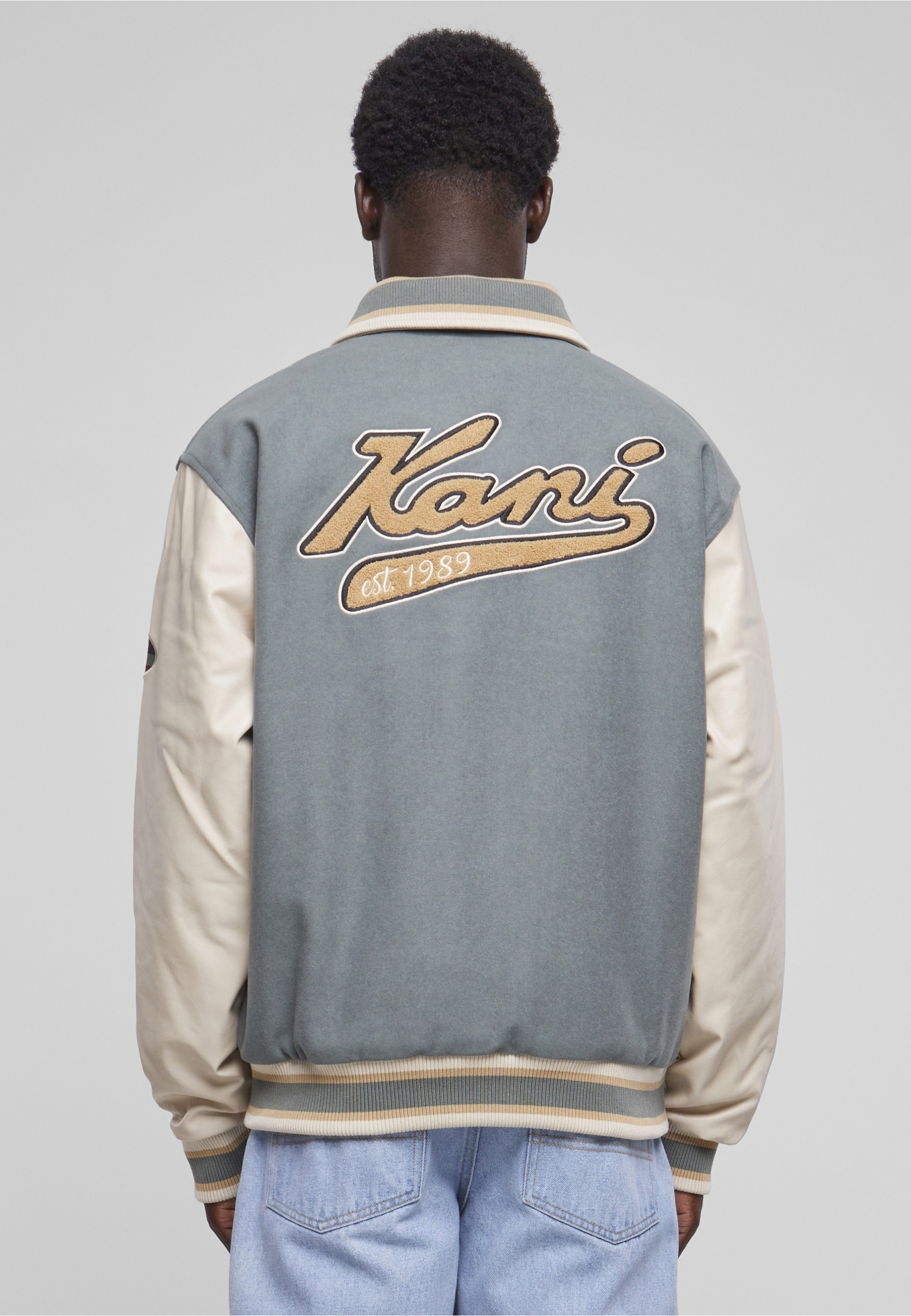Karl Kani Collegejacke »Karl Kani Herren KM233-022-1 KK Og Block College Jacket« 1 Stk. tlg. ohne Kapuze