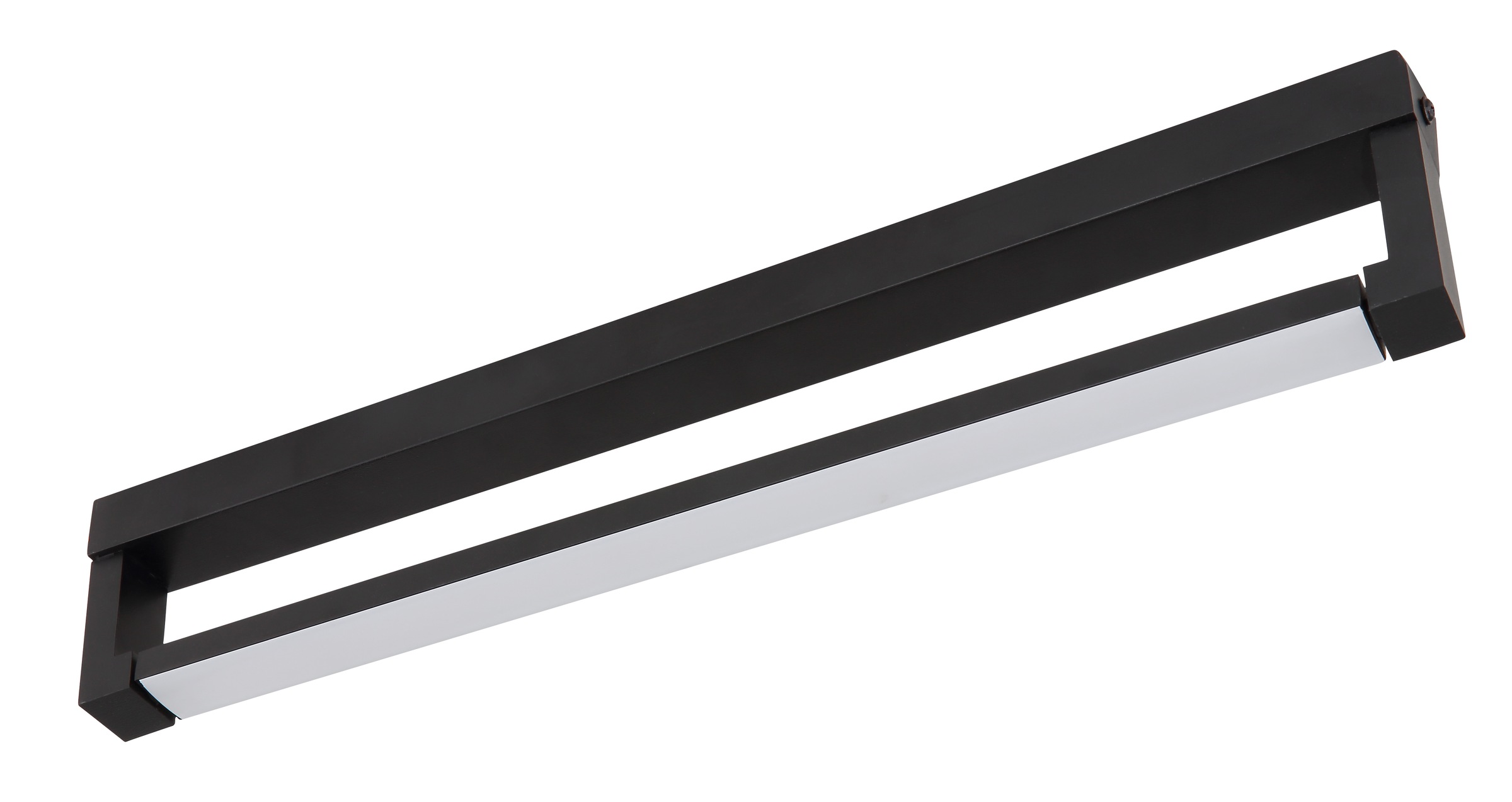 GLOBO LIGHTING Wandleuchte »SUSI« LED-Modul 1 Stk. Warmweiß Schwarze Wandleuchte mit Kunststoff opal, IP44, dreh-/schwenkbar