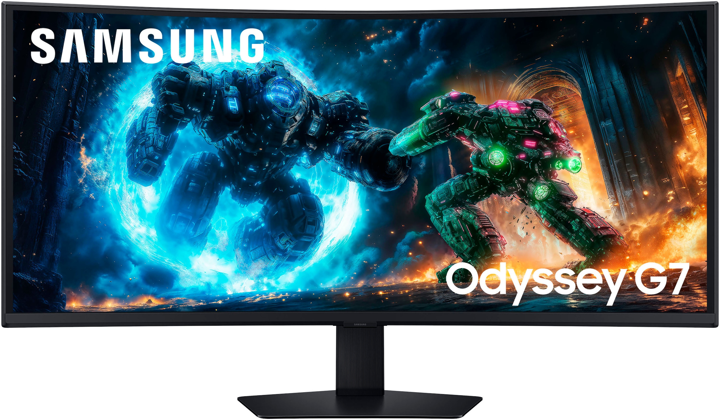SAMSUNG Curved-Gaming-Monitor "S40FG756EU", B:92,86cm H:42,28cm T:19,61cmschwarz, Monitore
