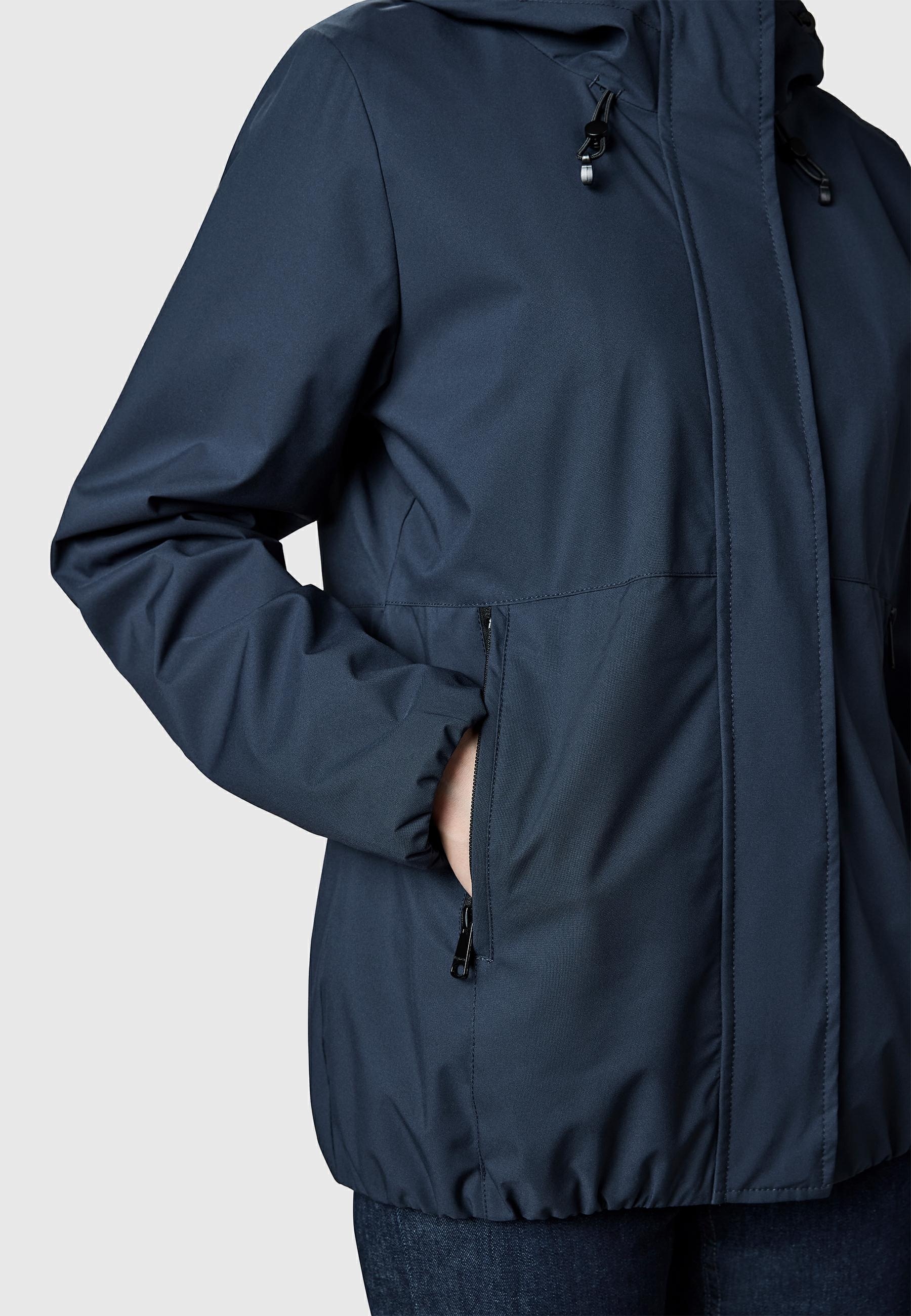 Ragwear Outdoorjacke »Sunniva Light« mit Kapuze Wasserdichte und atmungsaktive Damen Übergangsjacke