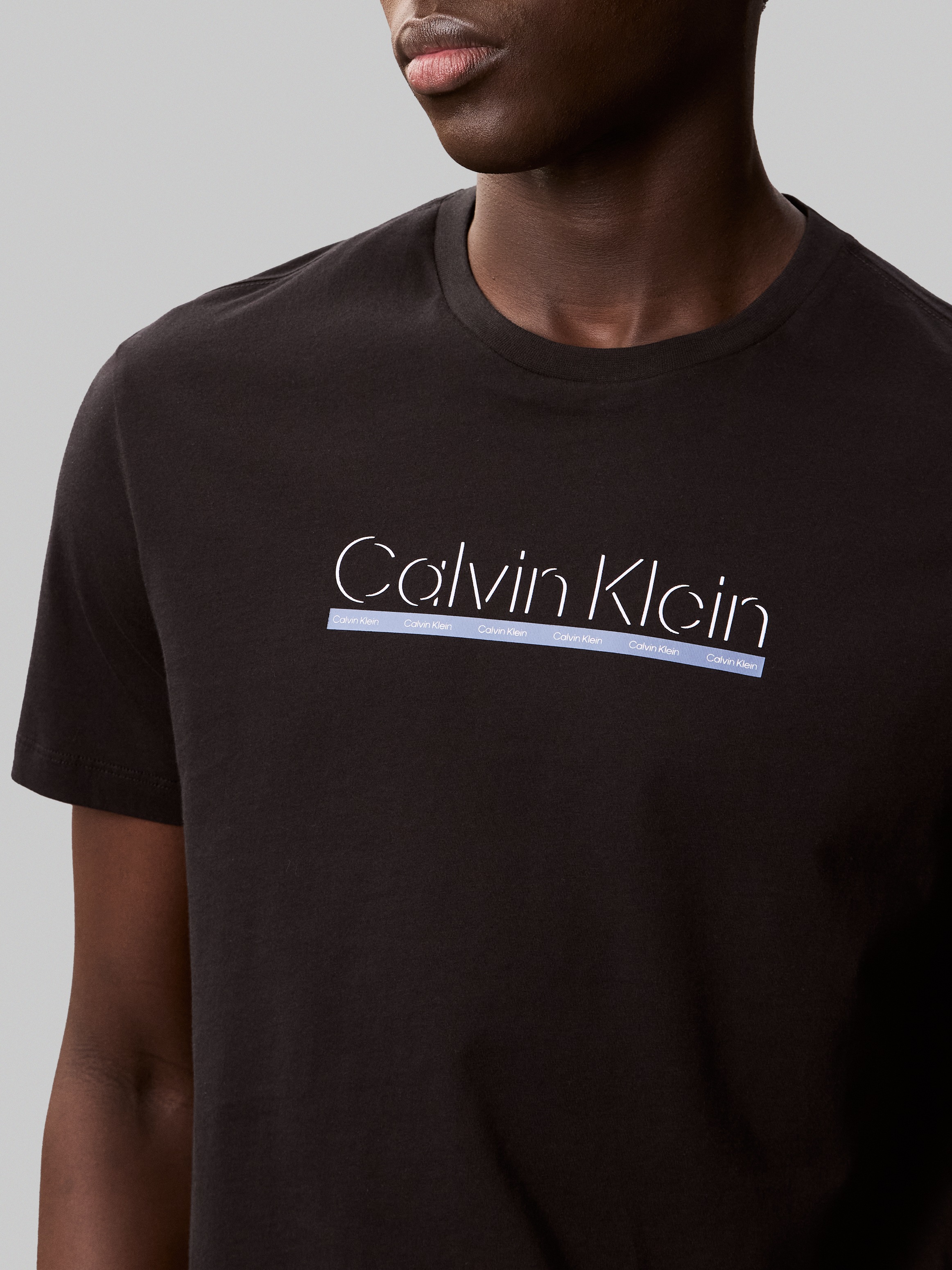 Calvin Klein T-Shirt »SS 30s E SPRTSWR 2 G«, mit Logo-Schriftzug
