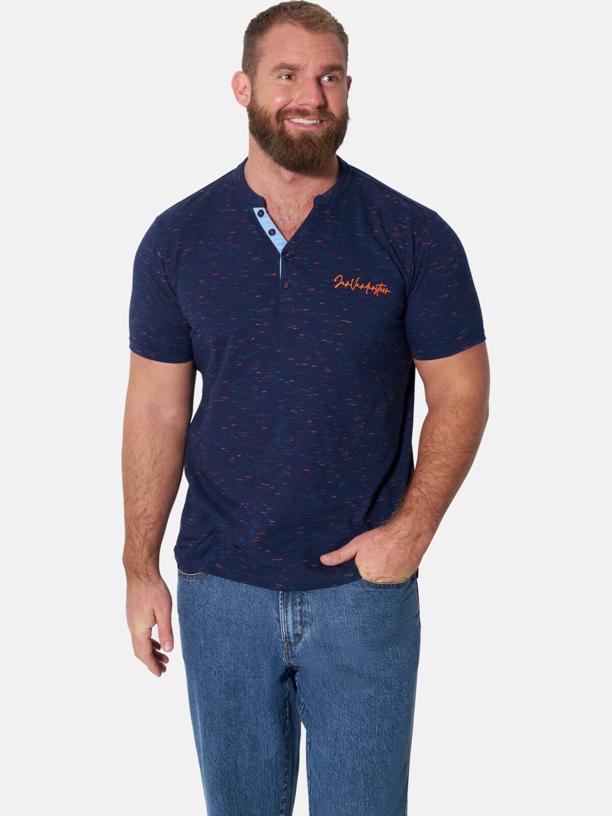 Jan Vanderstorm T-Shirt "T-Shirt GAANE"