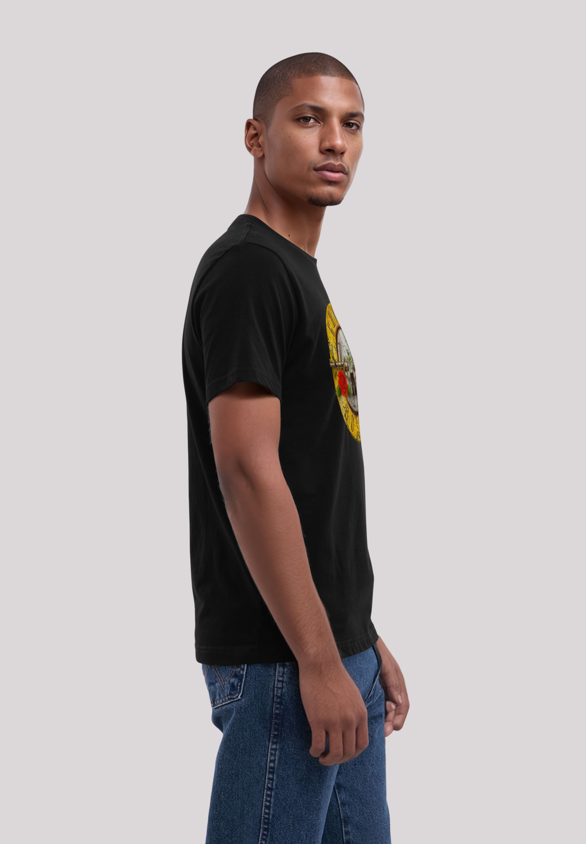 F4NT4STIC T-Shirt »Guns 'n' Roses Vintage Bullet Logo« Premium Qualität Streetwear