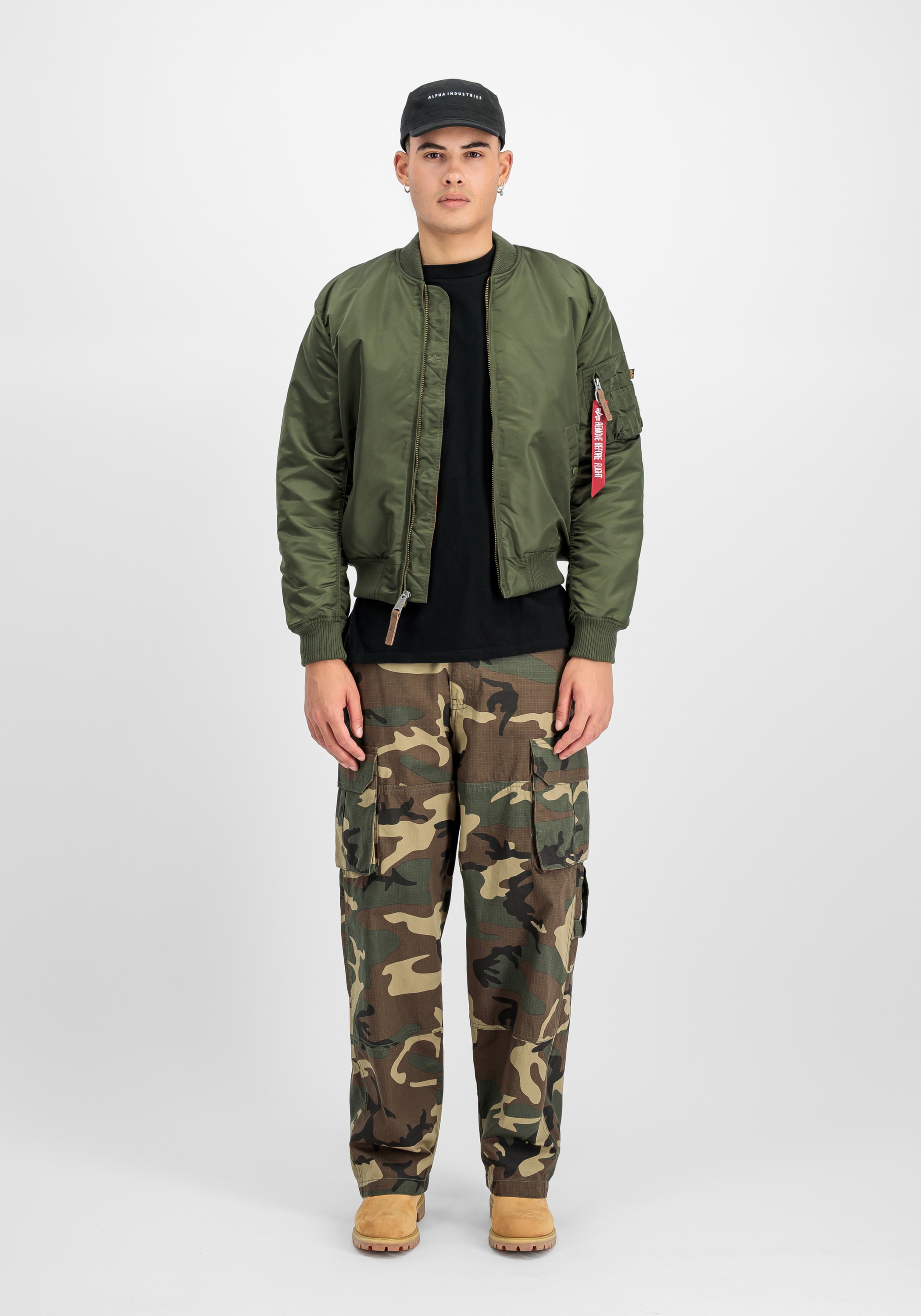 Alpha Industries Bomberjacke "Alpha Industries Men - Bomber Jackets MA-1 VF günstig online kaufen