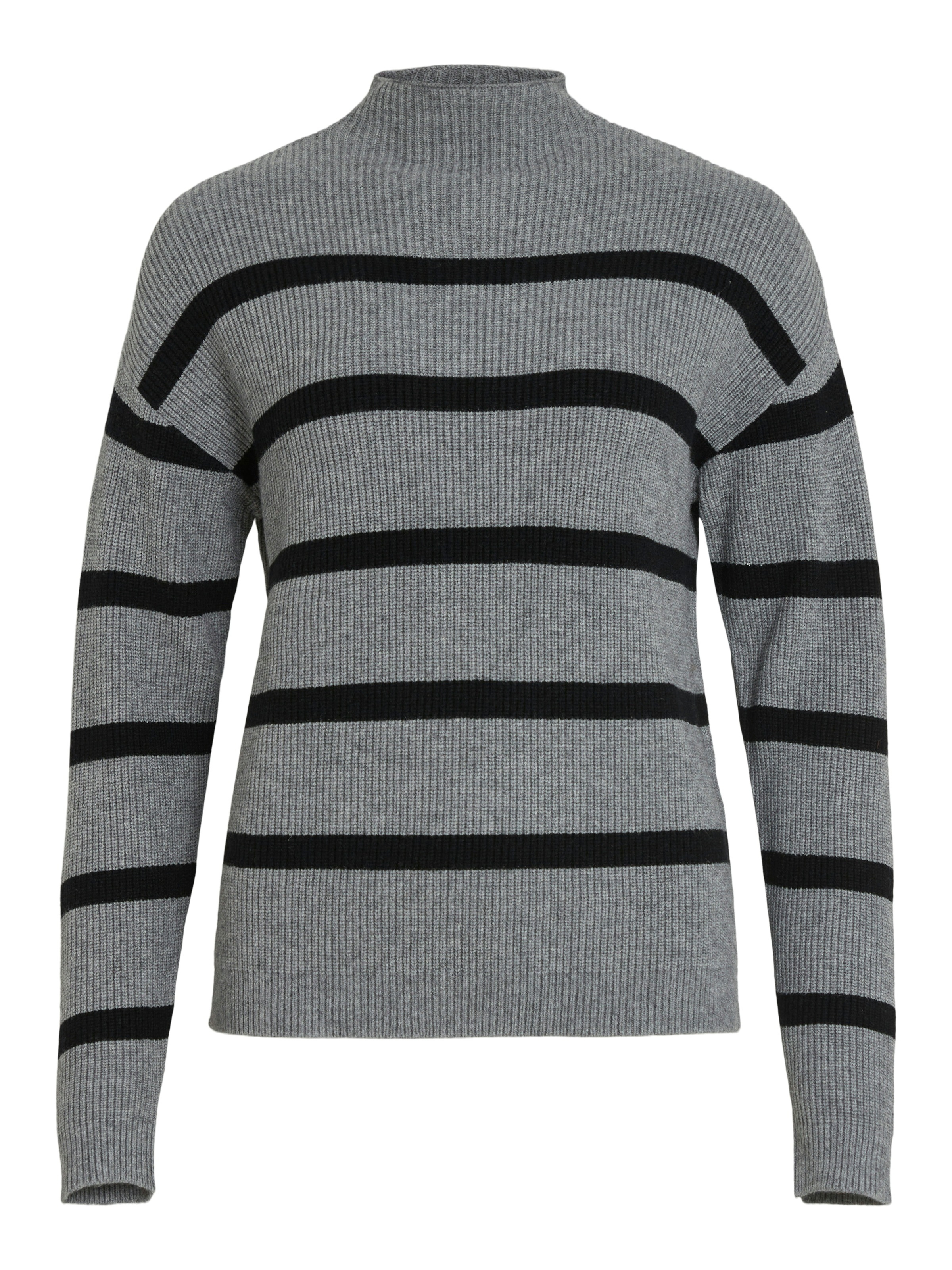 Vila Stehkragenpullover »VIRIL MOCKNECK L/S KNIT RIB TOP 2- NOOS«