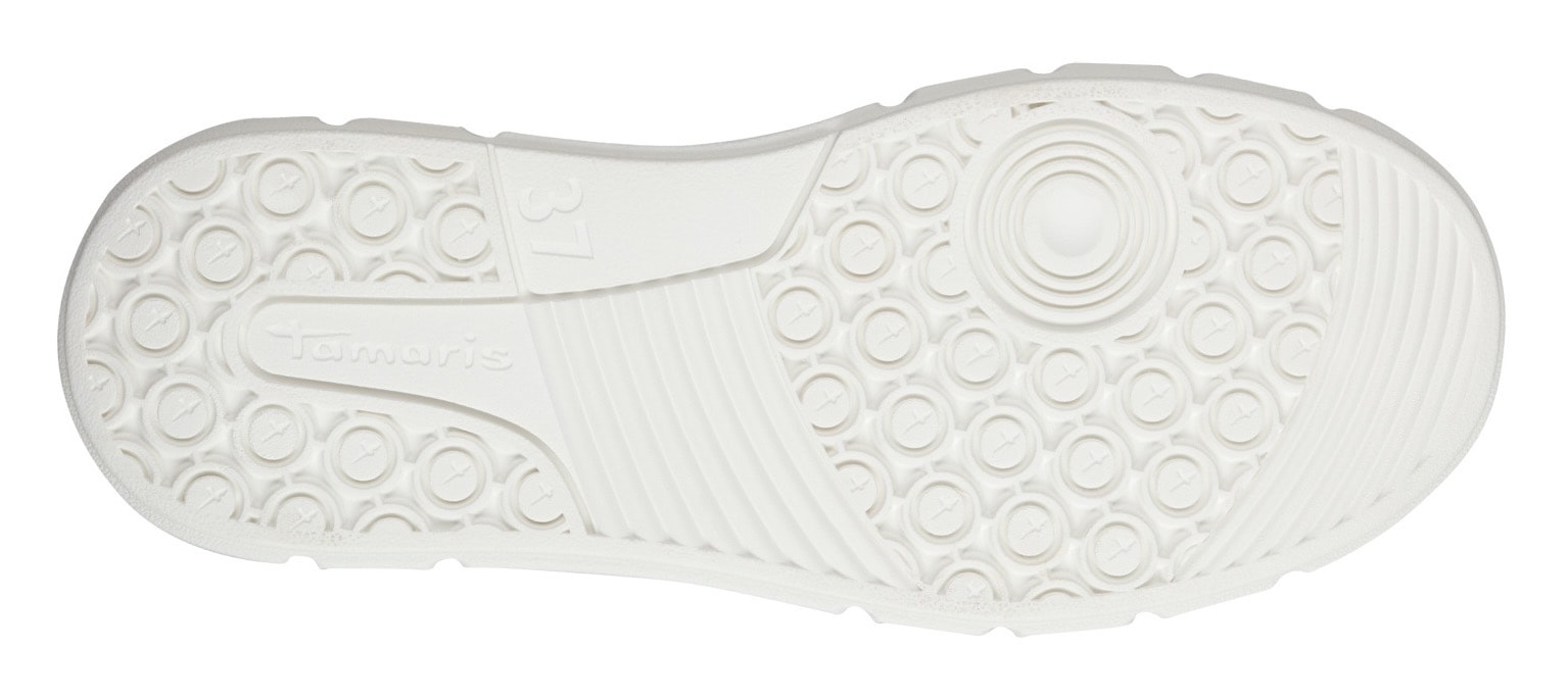 Tamaris Keilsneaker, Schnürschuh, Halbschuh, Freizeitzeitschuh mit Lochmuster