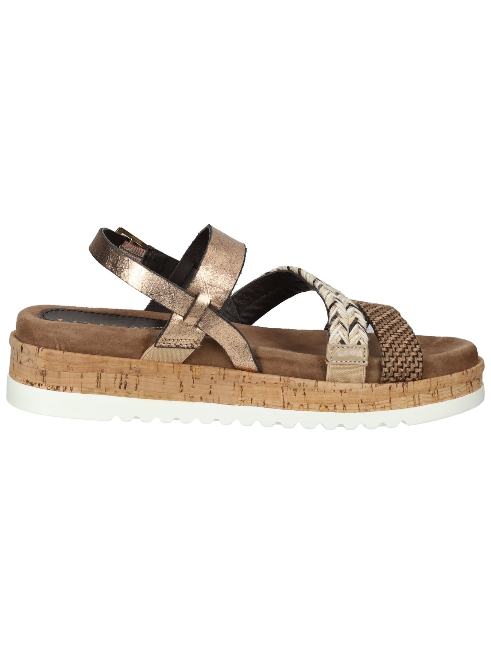 Lazamani Riemchensandale »Lazamani Sandalen Leder/Textil«