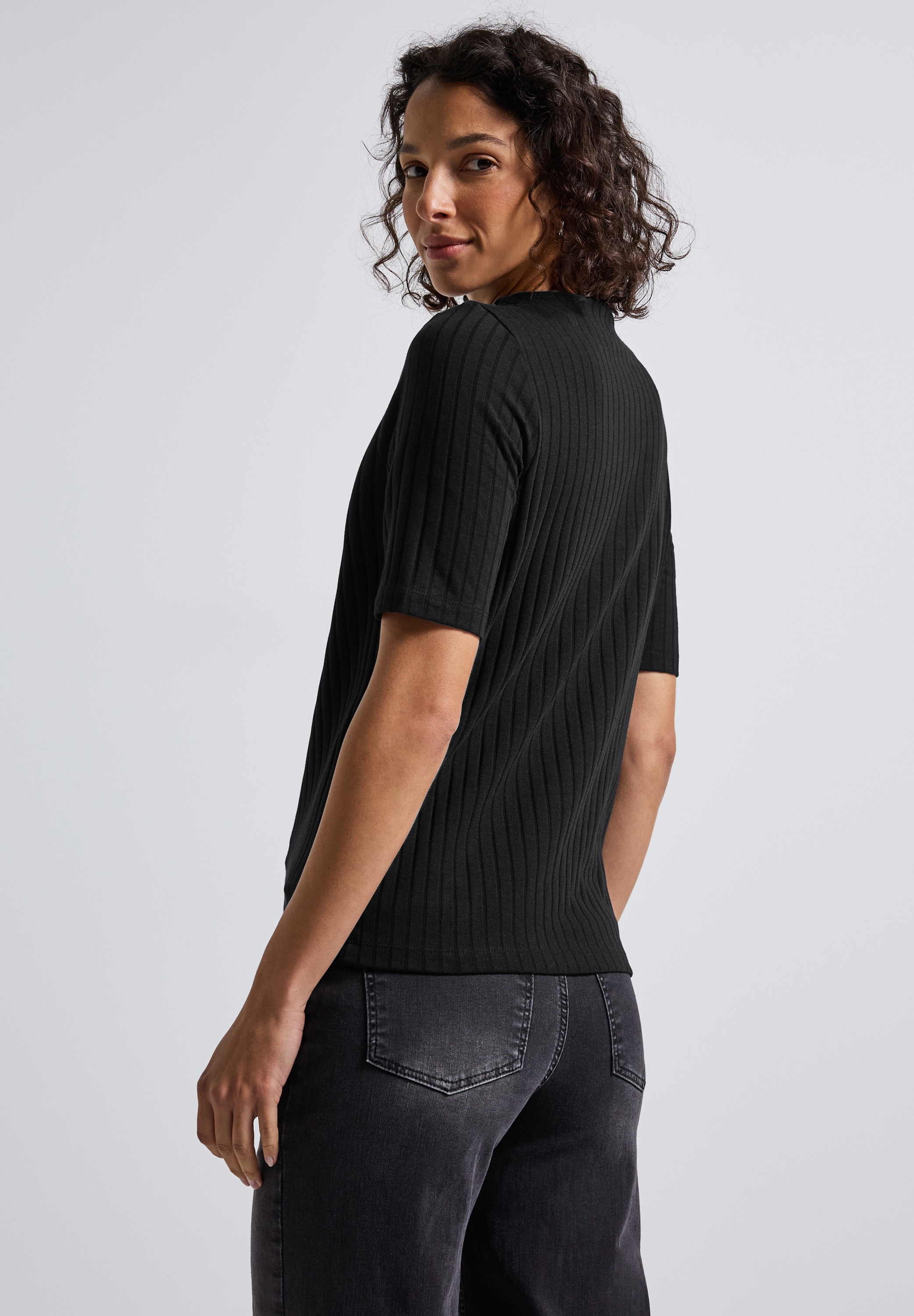 STREET ONE Rollkragenshirt, mit Turtleneck
