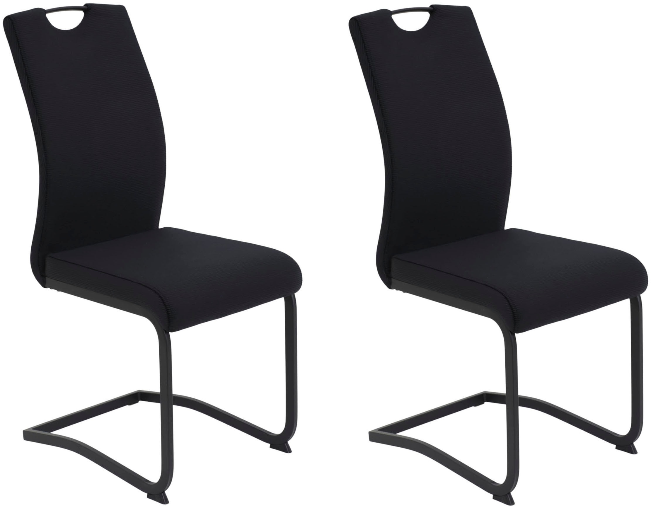HELA Freischwinger "RIGA II", (Set), 2 St., Samt-Cord, Freischwinger,Vierka günstig online kaufen