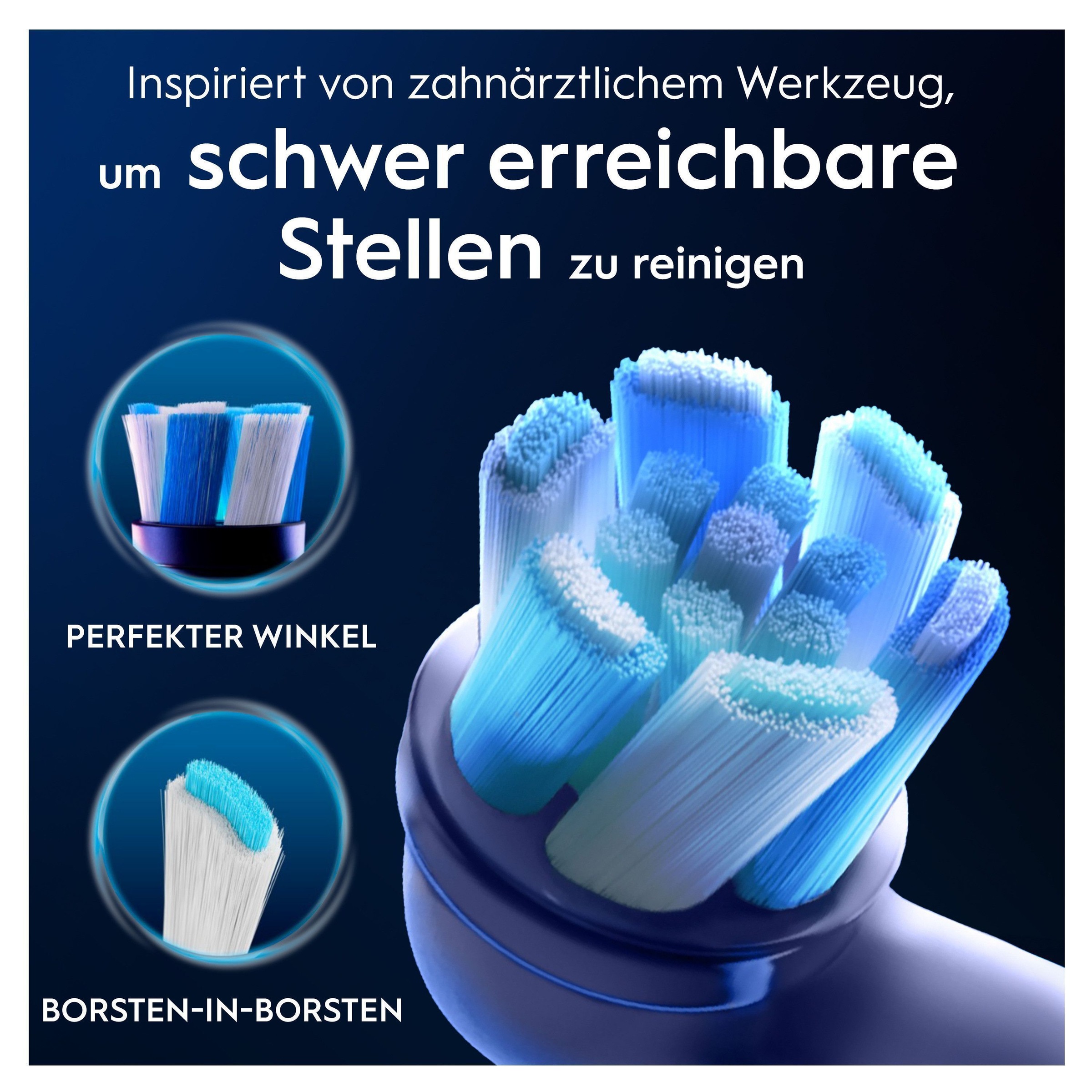 Thumbnail - Oral-B Aufsteckbürsten "iO Ultimative Reinigung" Original Aufsteckbürsten für elektrische Oral-B iO Zahnbürsten